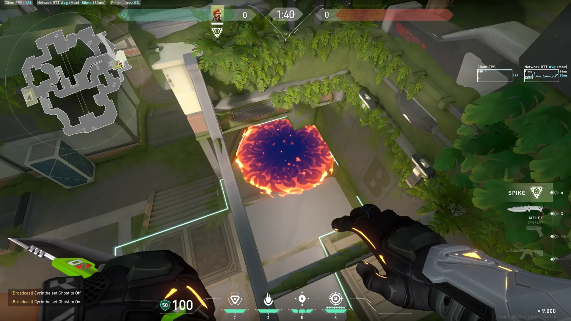 Brimstone Incendiary on Fracture Attack Site B — step 3 of 3: Result