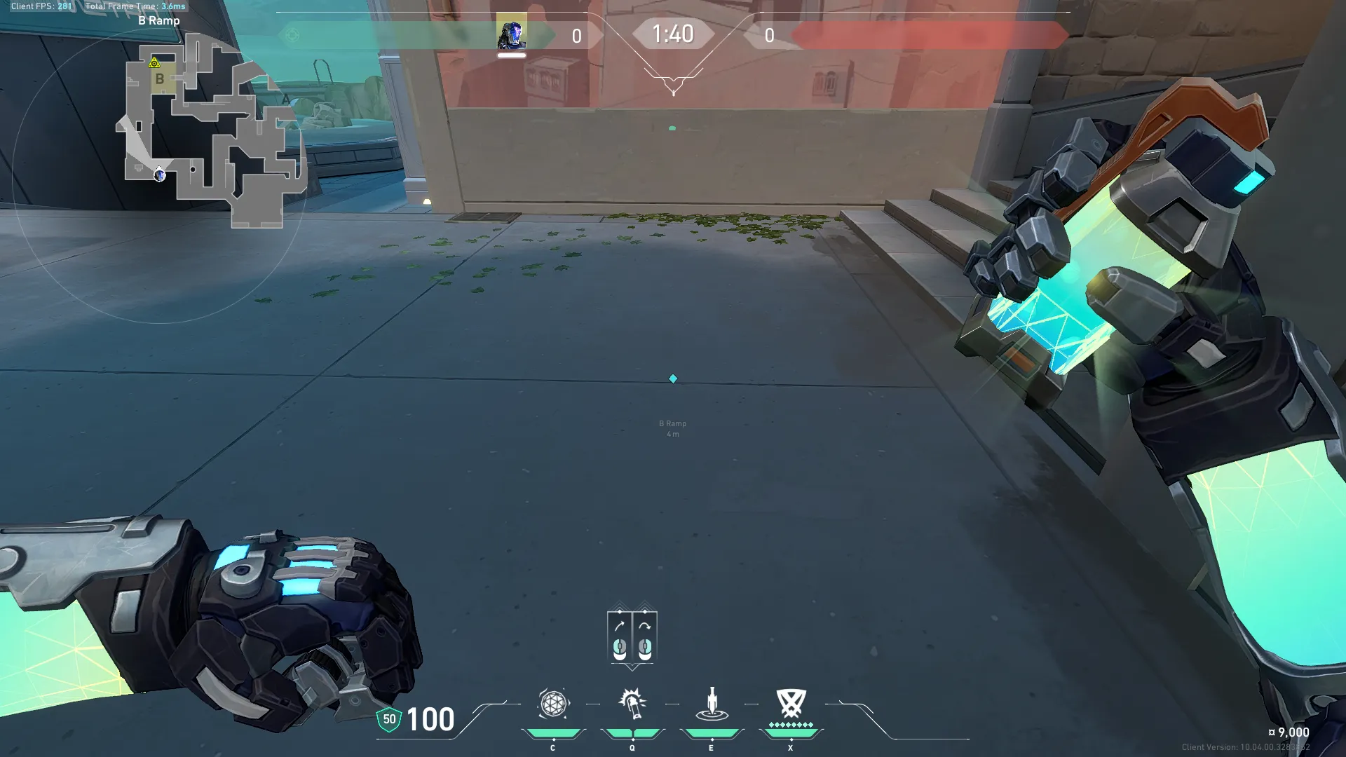 KAY/O Flash_Drive on Pearl Attack Site B — step 1 of 3: Position — where to stand