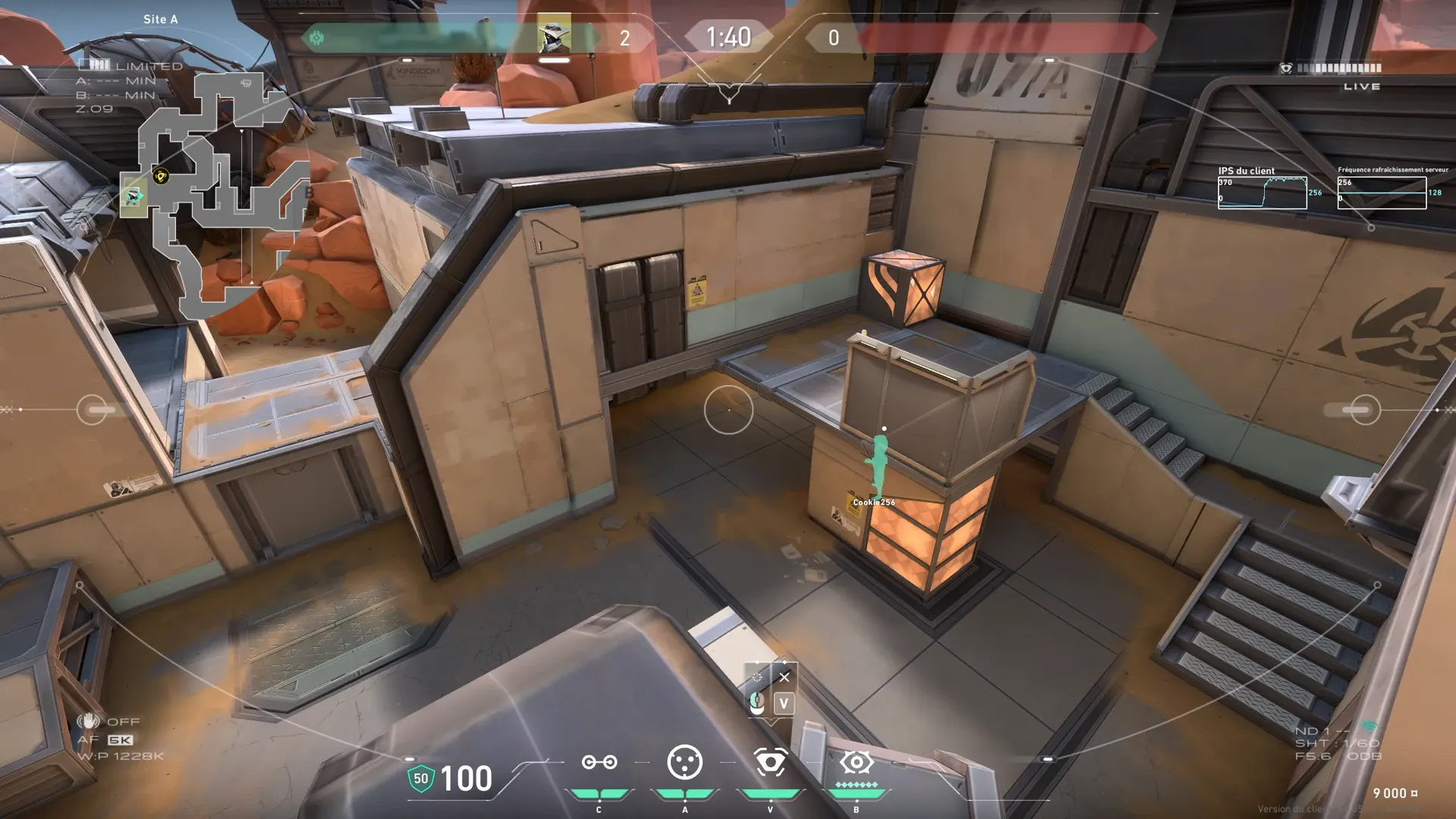 Cypher Spycam on Fracture Defense Site A — step 4 of 4: Result