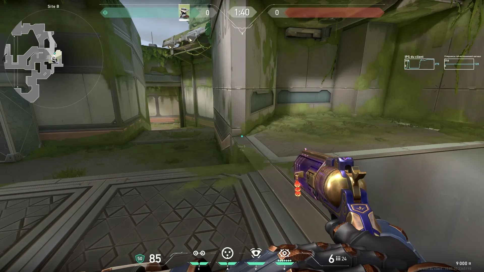Cypher Trapwire on Fracture Defense Site B — step 1 of 7: Position — where to stand
