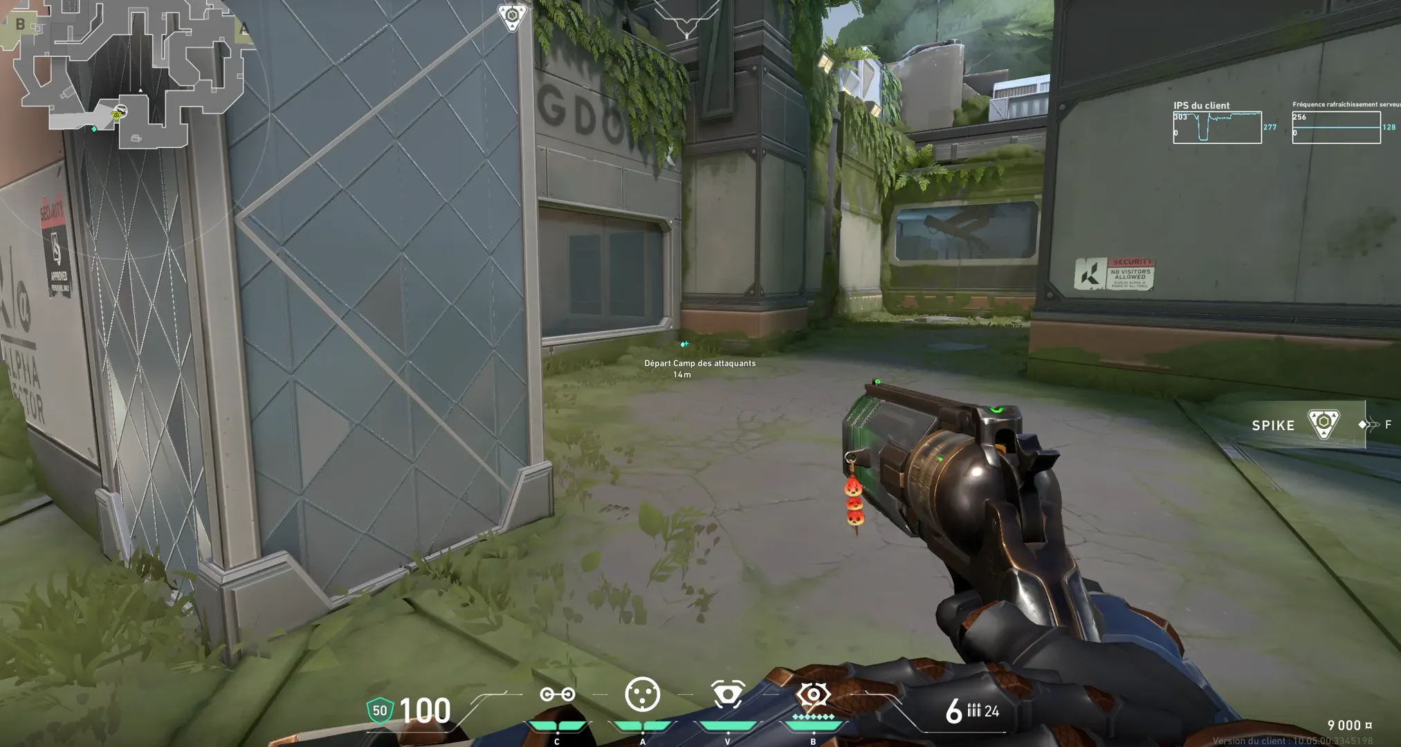 Cypher Trapwire on Fracture Attack Mid — step 1 of 7: Position — where to stand
