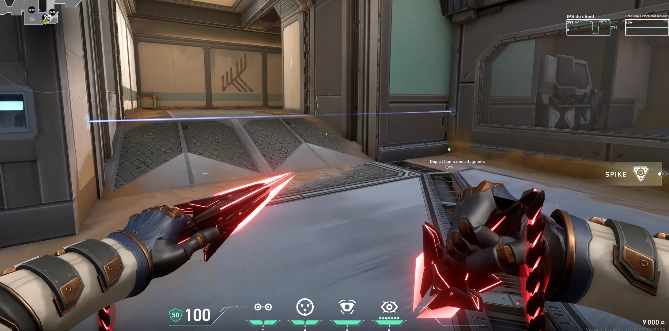 Cypher Trapwire on Fracture Attack Mid — step 1 of 4: Position — where to stand