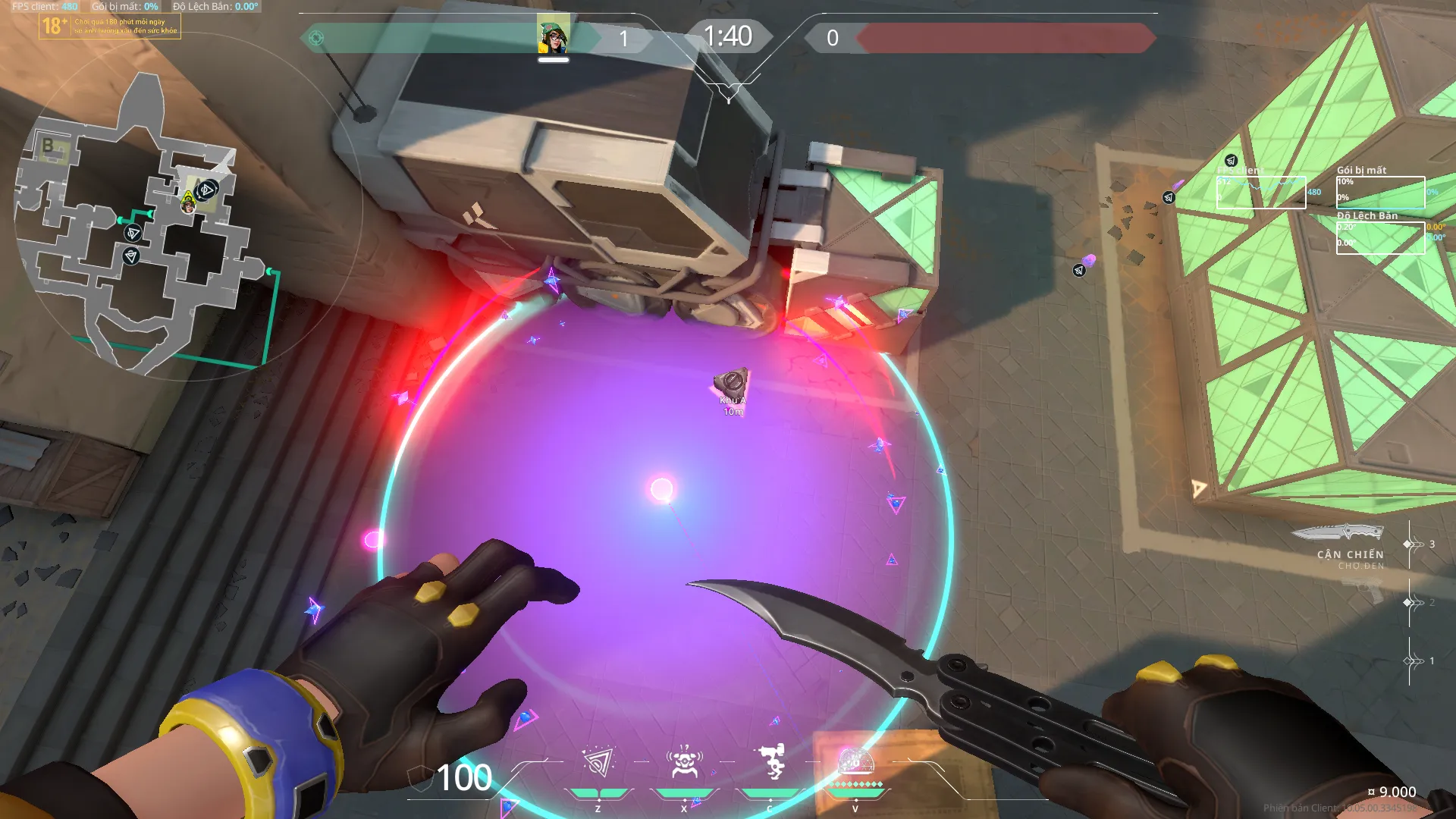 Gekko Mosh Pit on Bind Attack Site A — step 3 of 3: Result