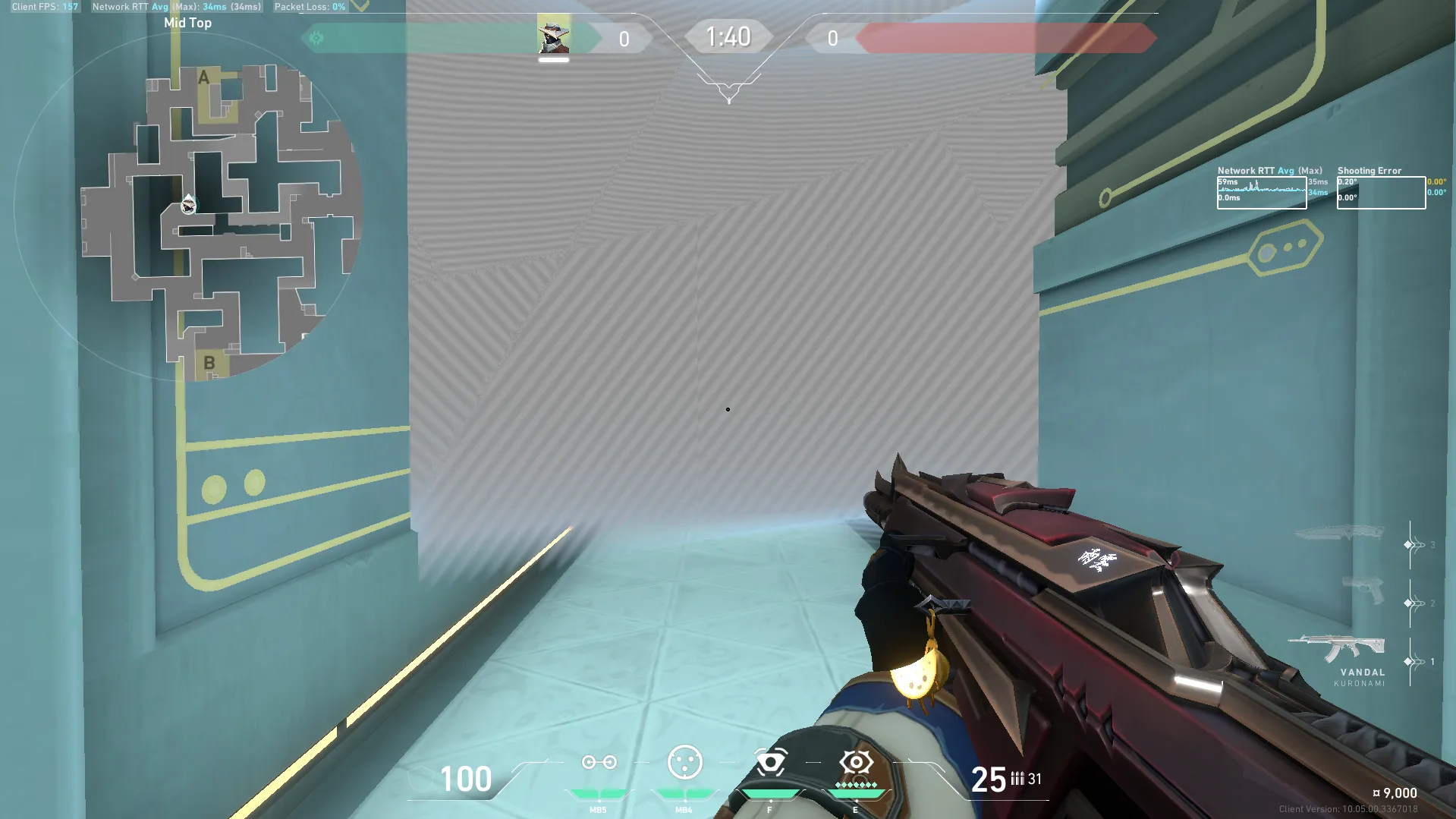 Cypher Cyber Cage on Abyss Defense Site A — step 4 of 5: Aim — line up the shot