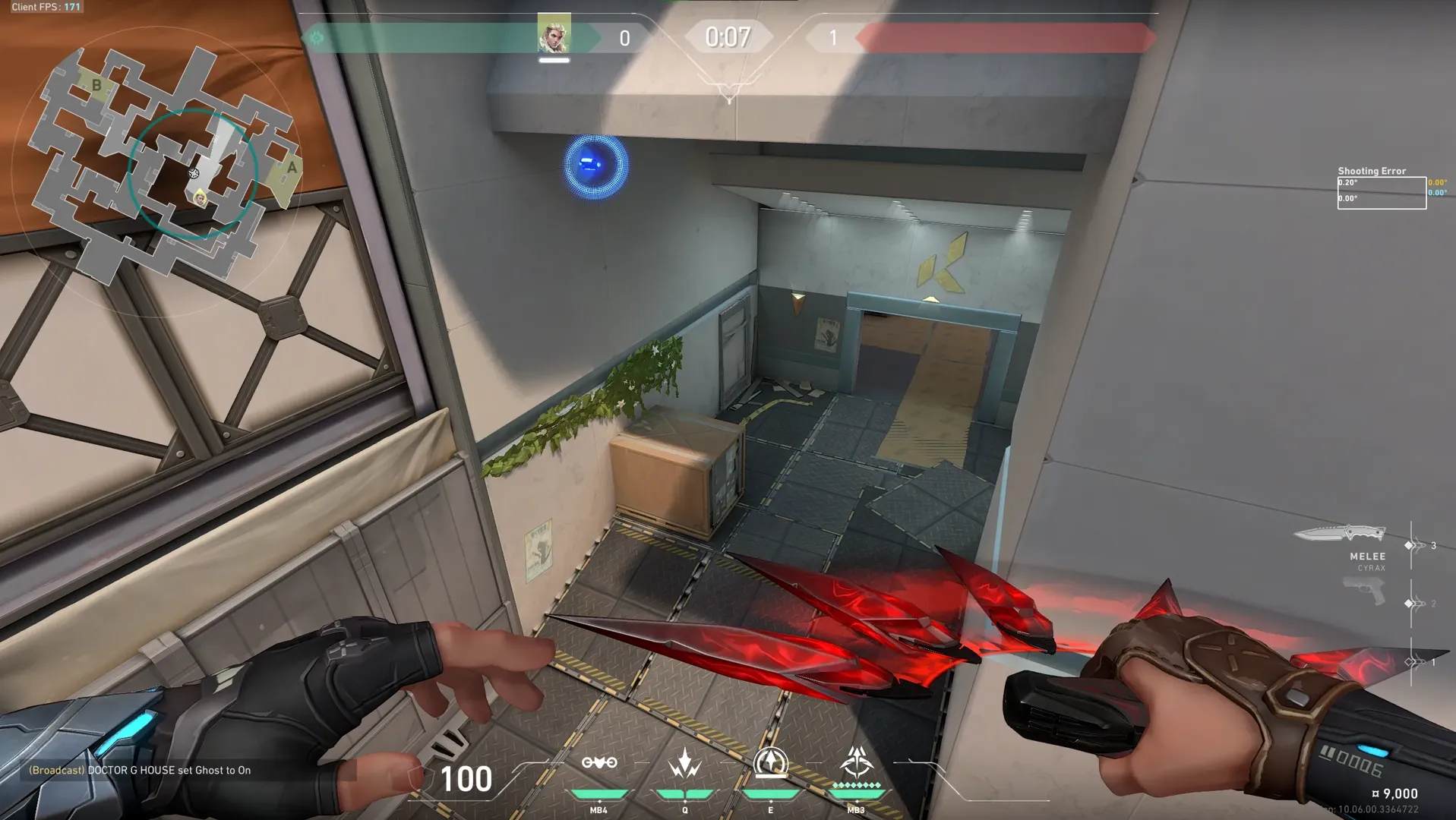 Sova Recon Bolt on Split Attack Site A — step 5 of 5: Result
