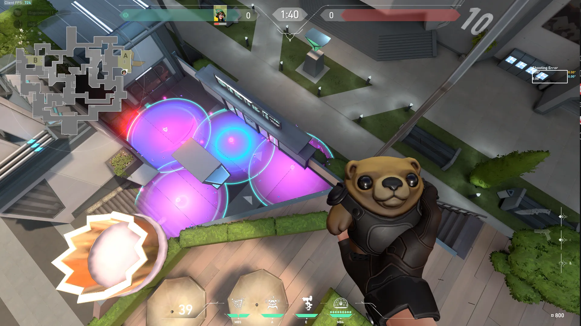 Killjoy Nanoswarm on Split Attack Site A — step 3 of 3: Result