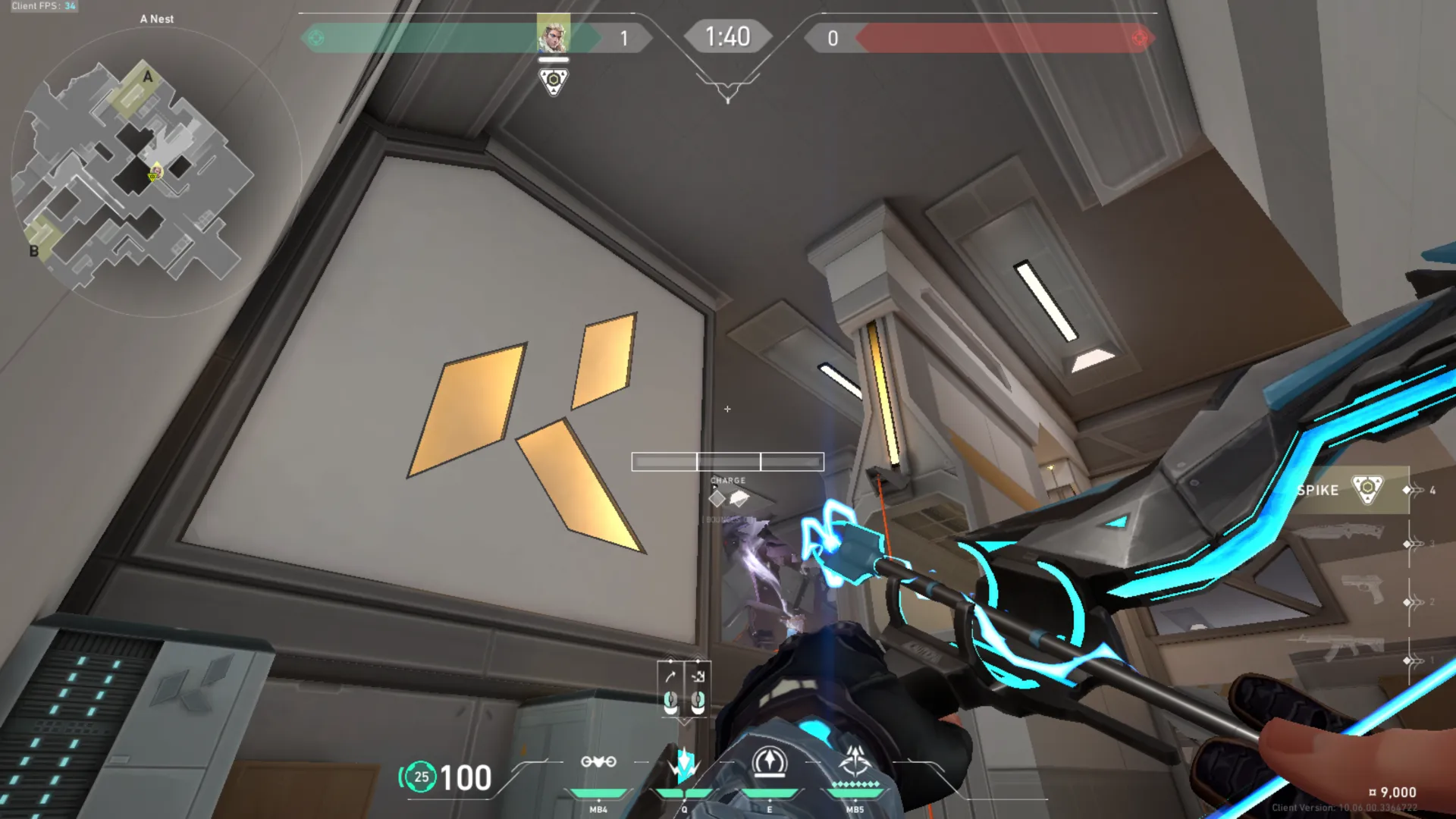 Sova Shock Bolt on Icebox Attack Site A — step 7 of 7: Result