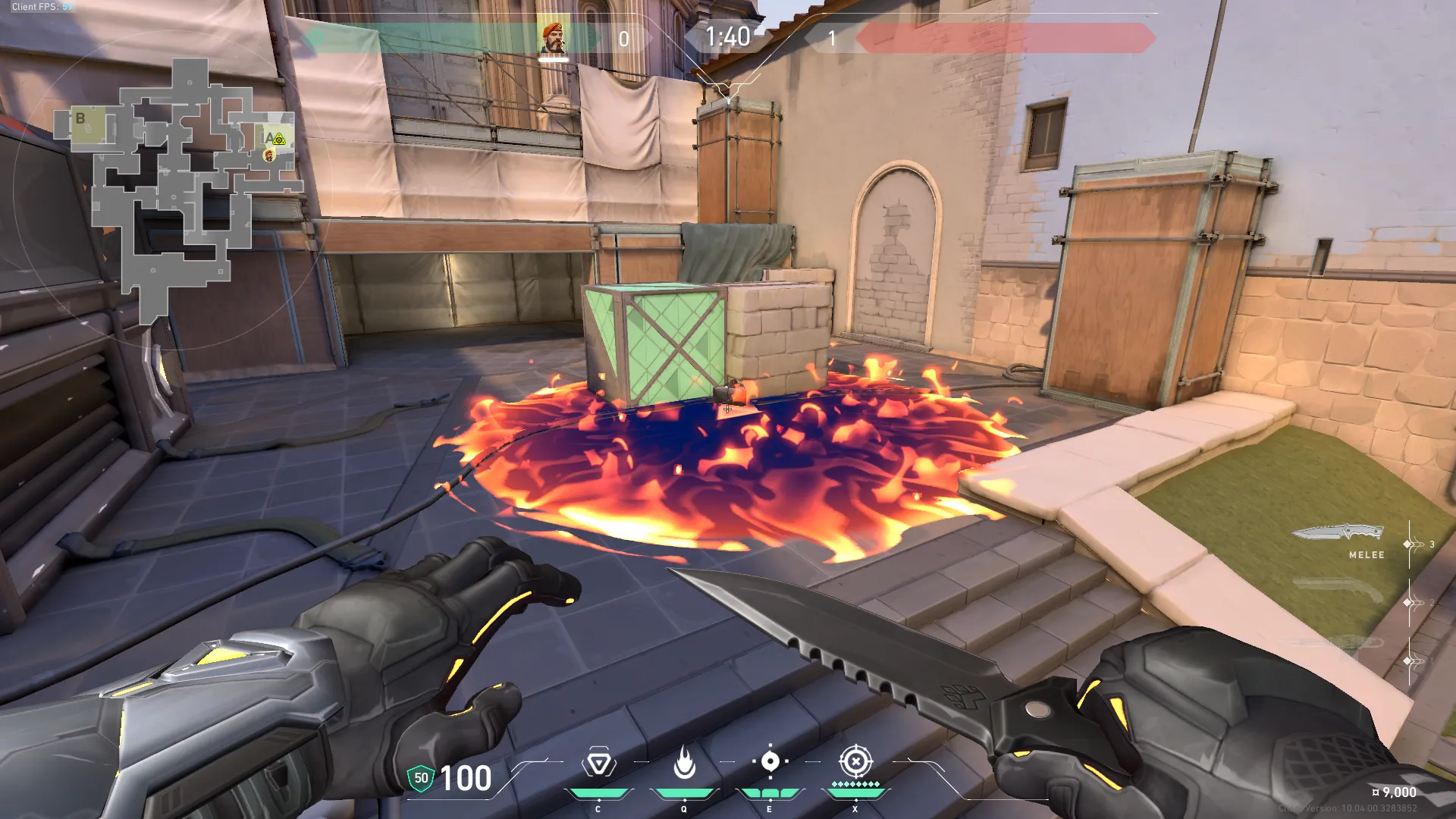 Brimstone Incendiary on Ascent Attack Site A — step 3 of 3: Result