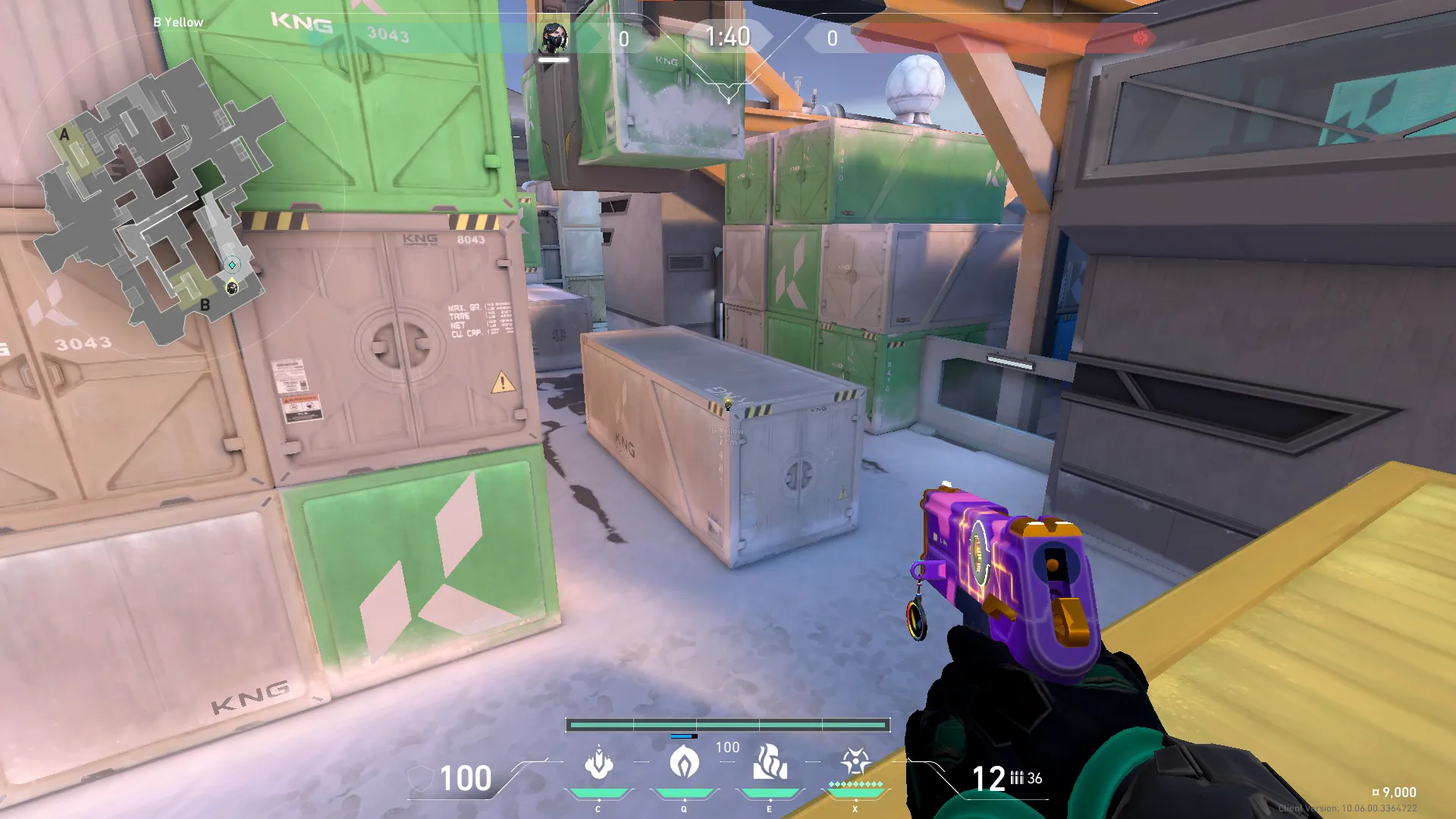 Viper Poison Cloud on Icebox Defense Site B — step 3 of 4: Aim — line up the shot