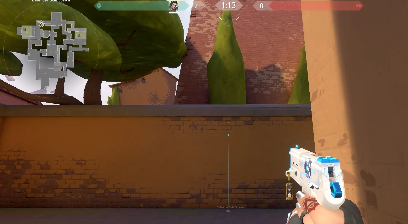 Fade Haunt on Ascent Defense Site B — step 1 of 4: Position — where to stand