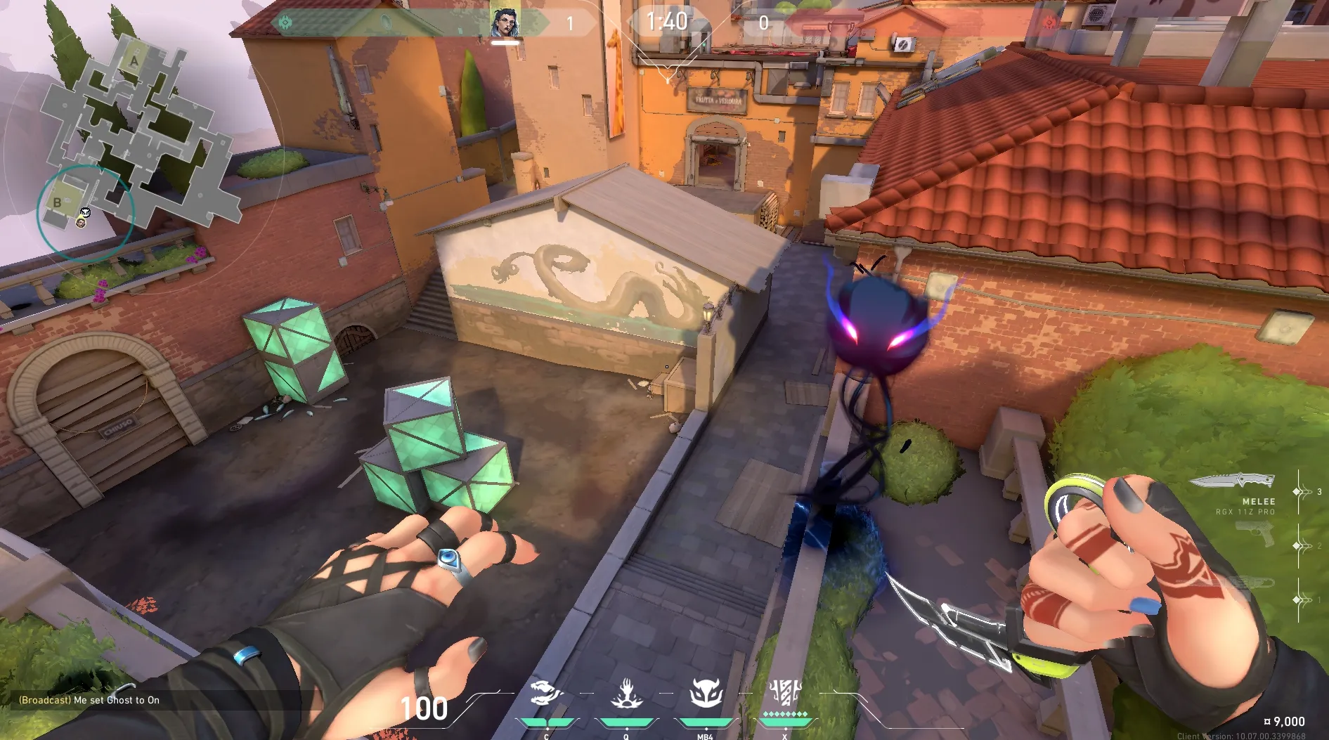 Fade Haunt on Ascent Attack Site B — step 3 of 3: Result