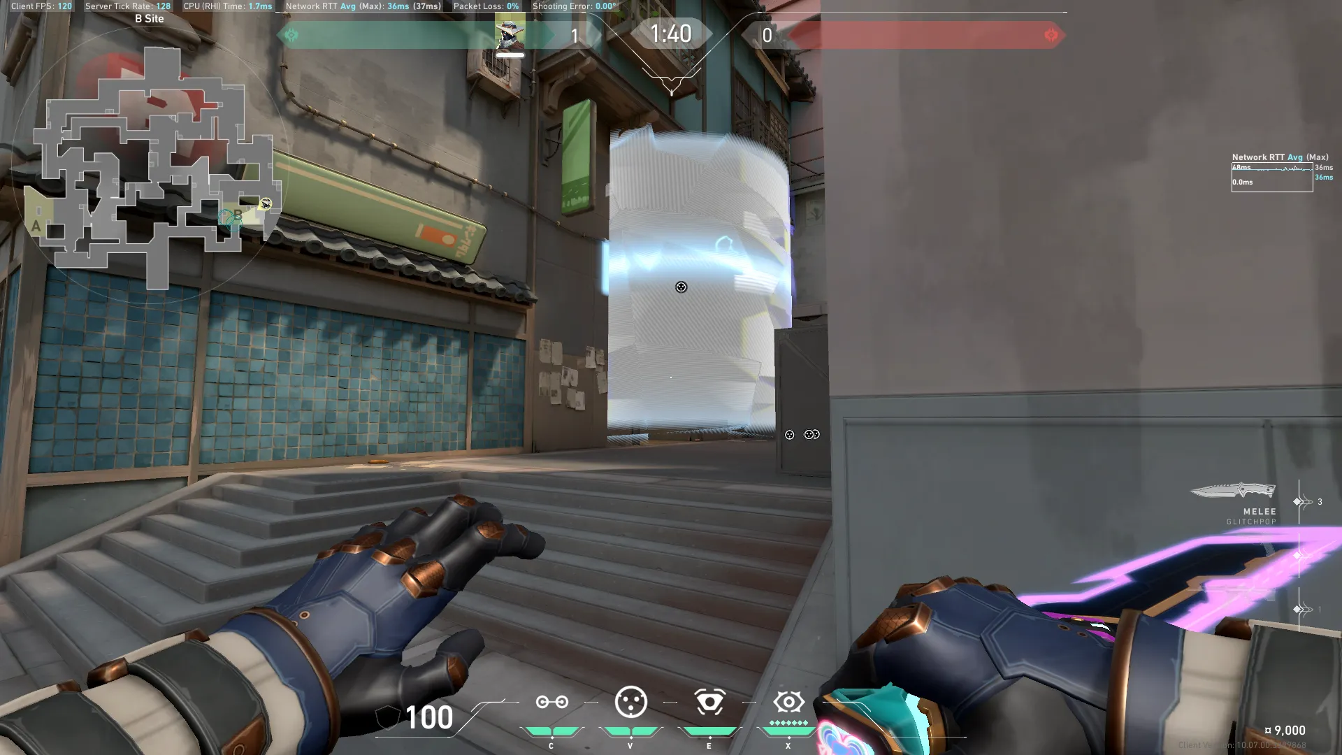 Cypher Cyber Cage on Split Defense Site B — step 4 of 4: Result