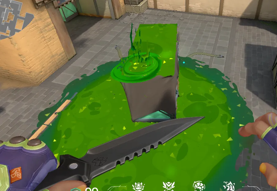 Gekko Mosh Pit on Haven Attack Site A — step 3 of 3: Result