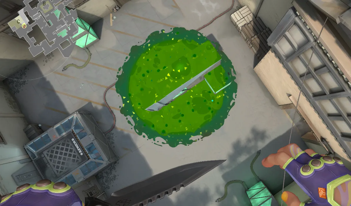Gekko Mosh Pit on Haven Defense Site C — step 3 of 3: Result