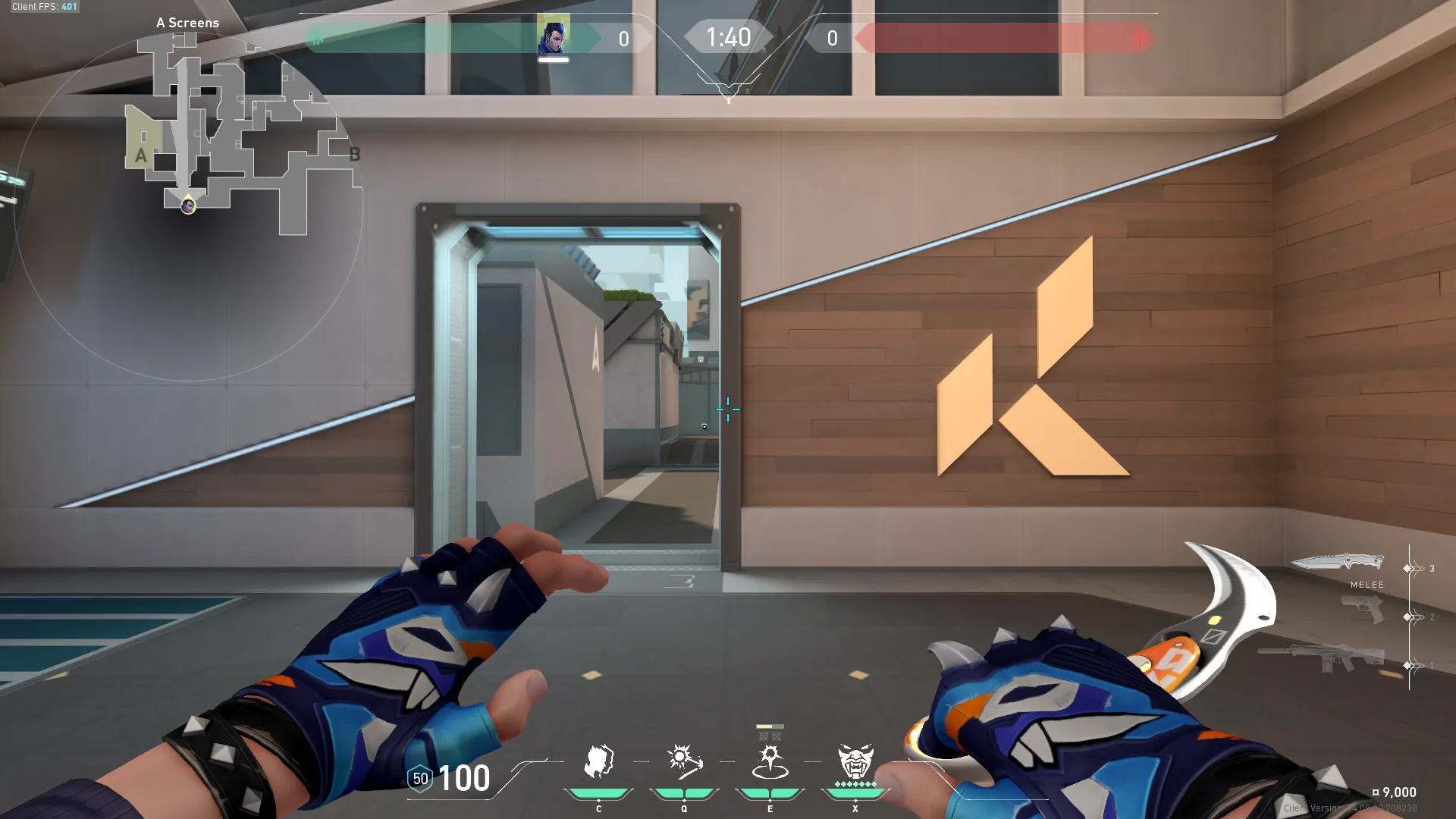 Yoru Gatecrash on Split Defense Site B — step 1 of 3: Position — where to stand