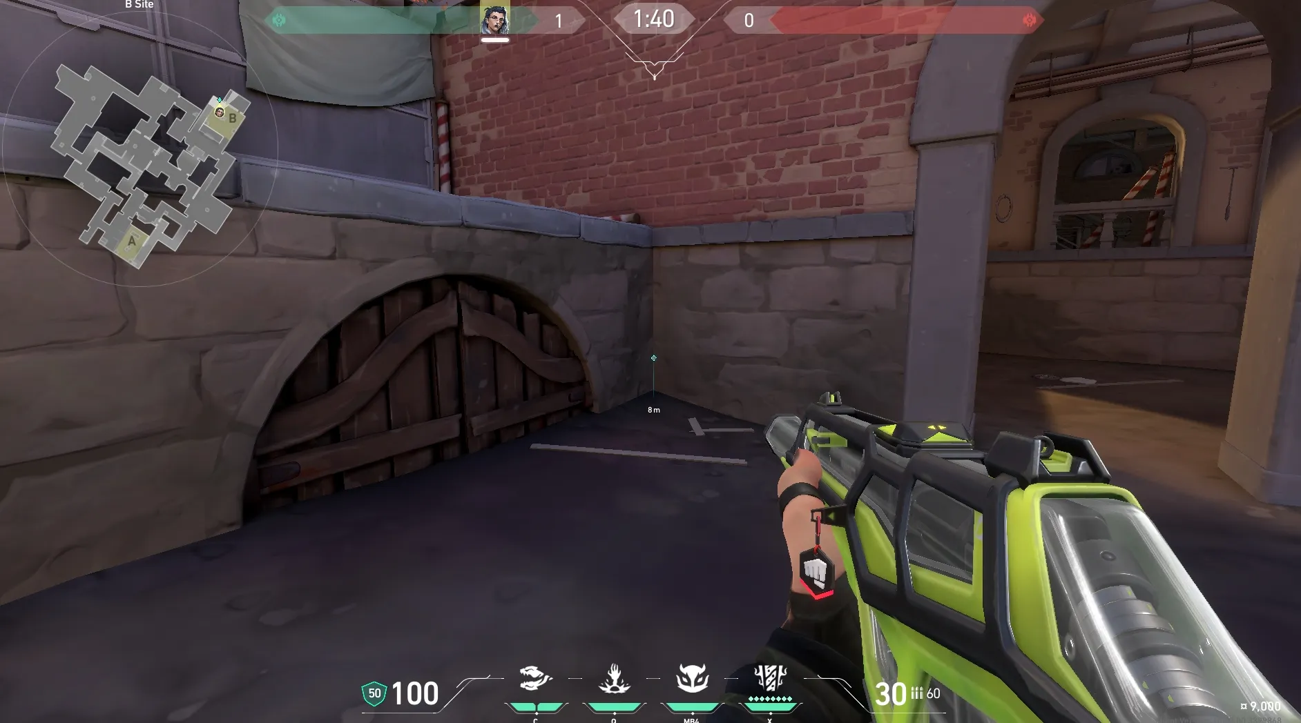 Fade Haunt on Ascent Defense Site B — step 1 of 5: Position — where to stand
