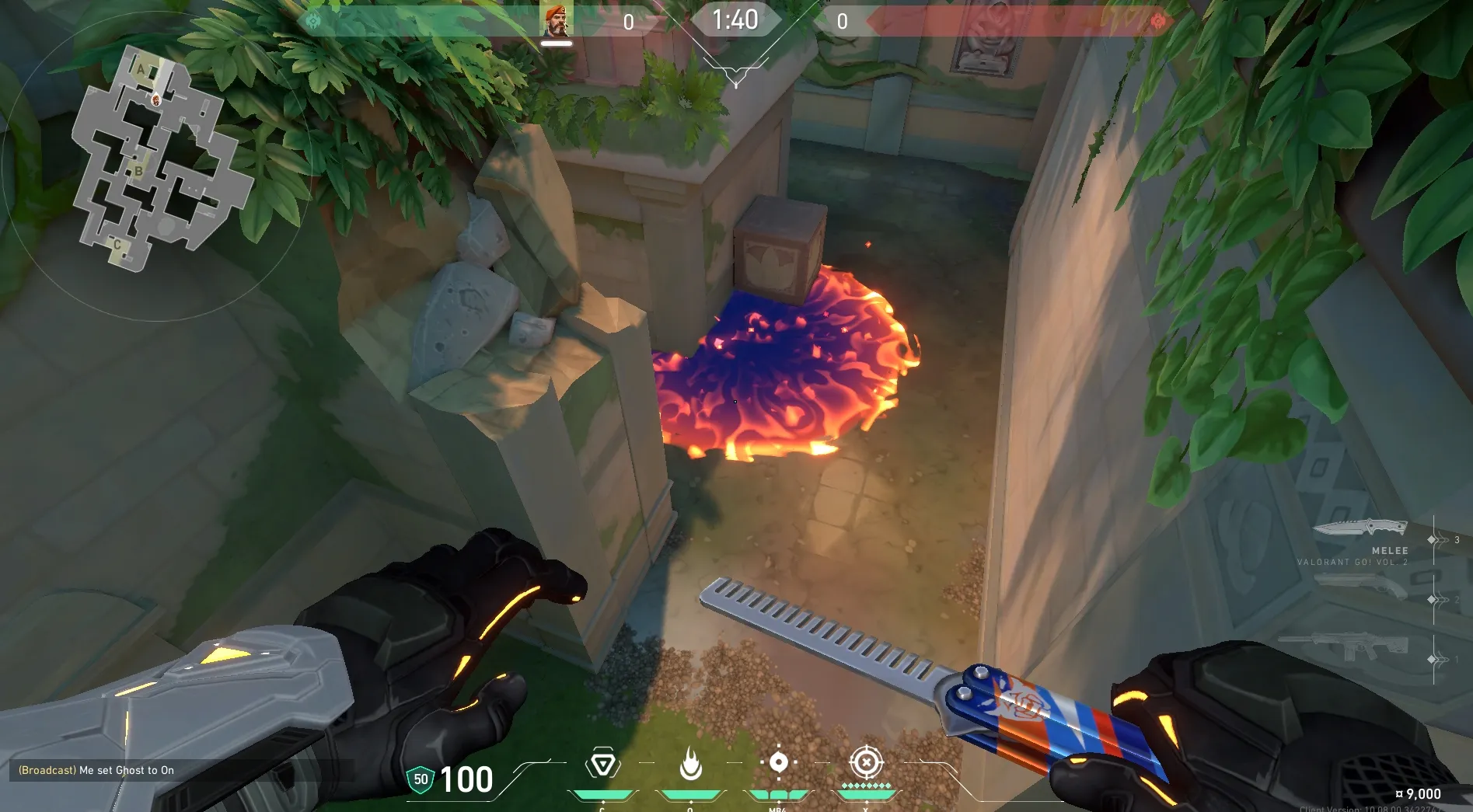 Brimstone Incendiary on Lotus Attack Site A — step 3 of 3: Result