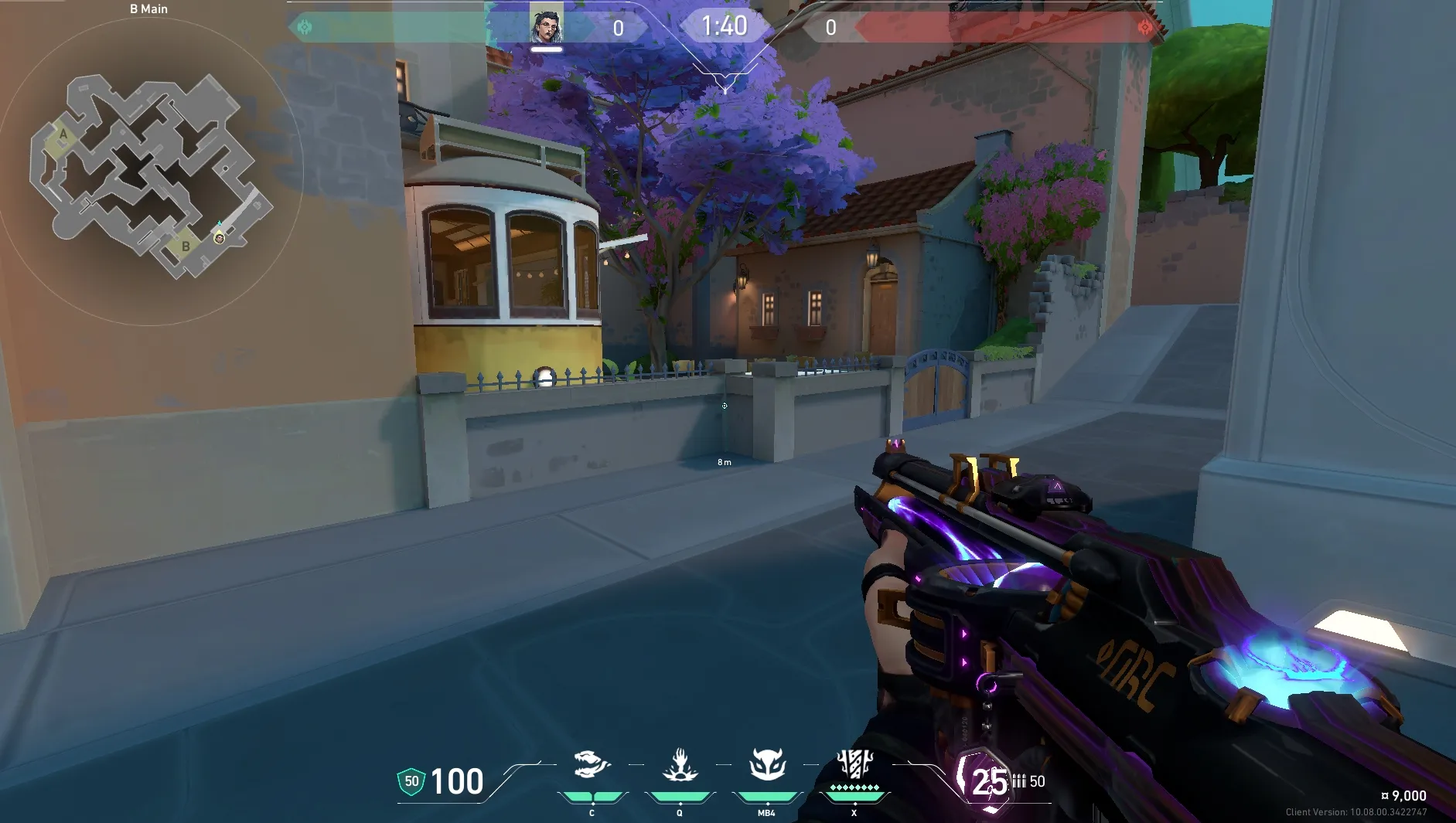 Fade Haunt on Pearl Attack Site B — step 1 of 3: Position — where to stand