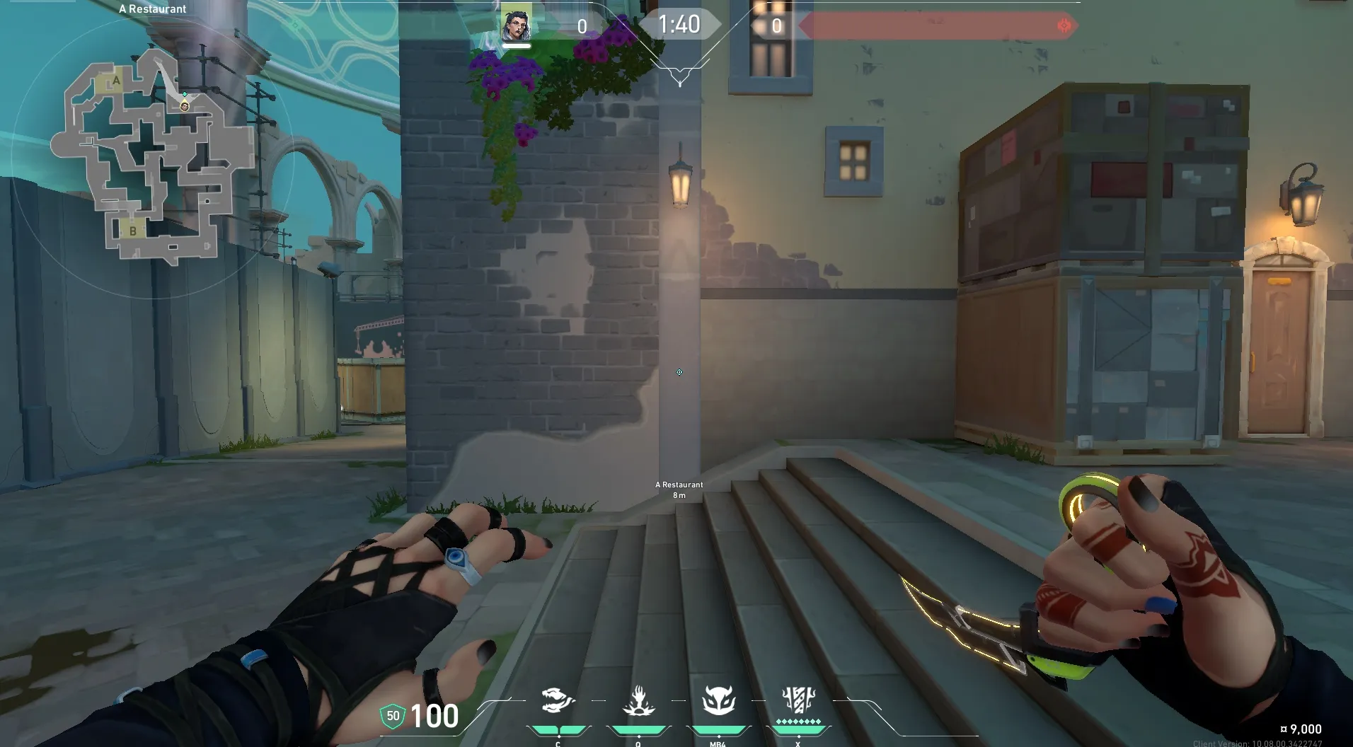 Fade Haunt on Pearl Attack Site A — step 1 of 3: Position — where to stand