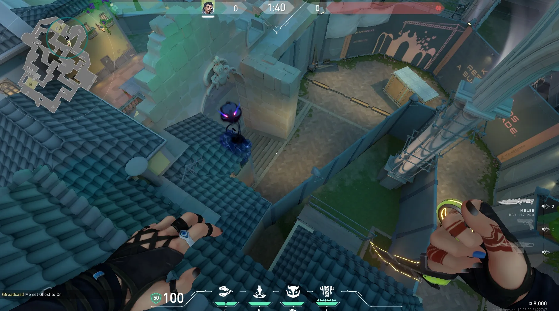 Fade Haunt on Pearl Attack Site A — step 3 of 3: Result