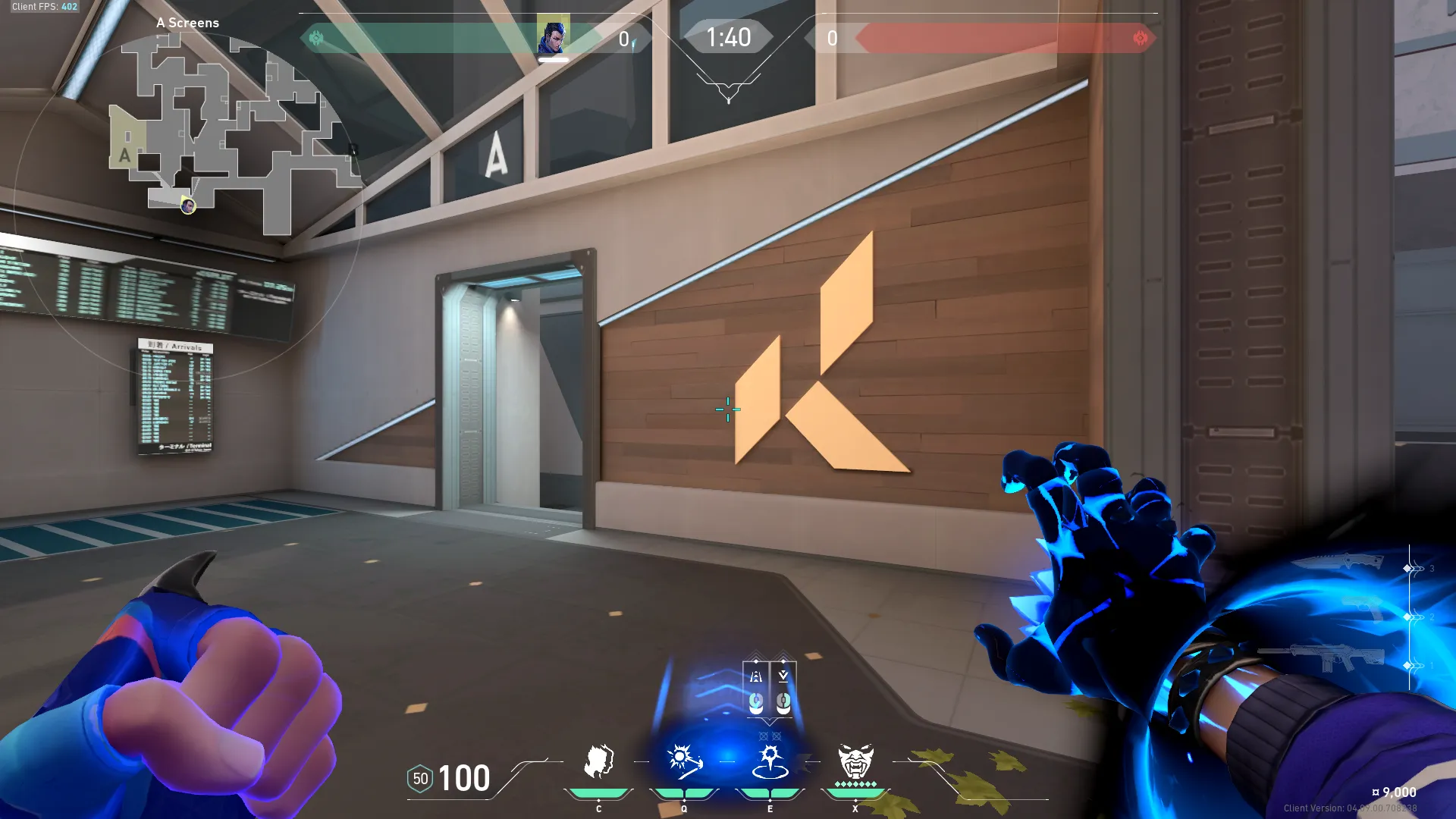 Yoru Gatecrash on Split Defense Site A — step 2 of 3: Aim — line up the shot