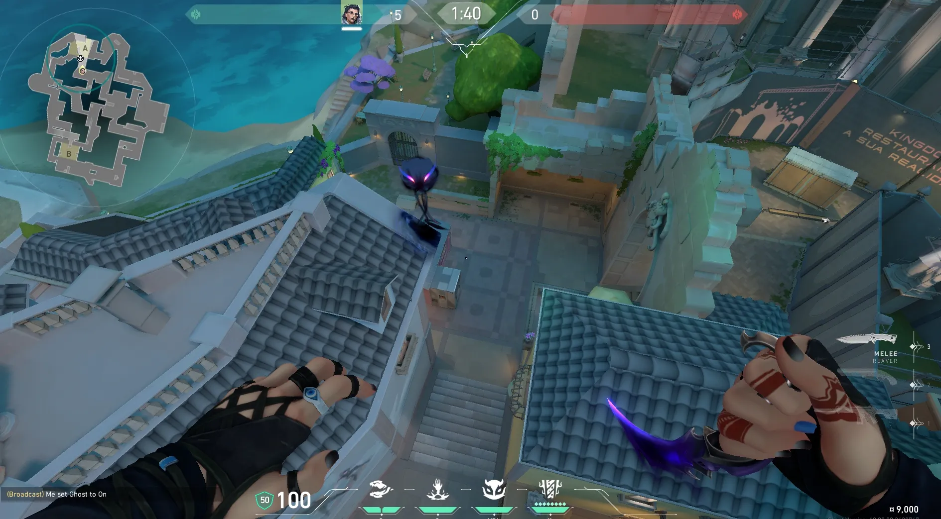 Fade Haunt on Pearl Defense Site A — step 3 of 3: Result