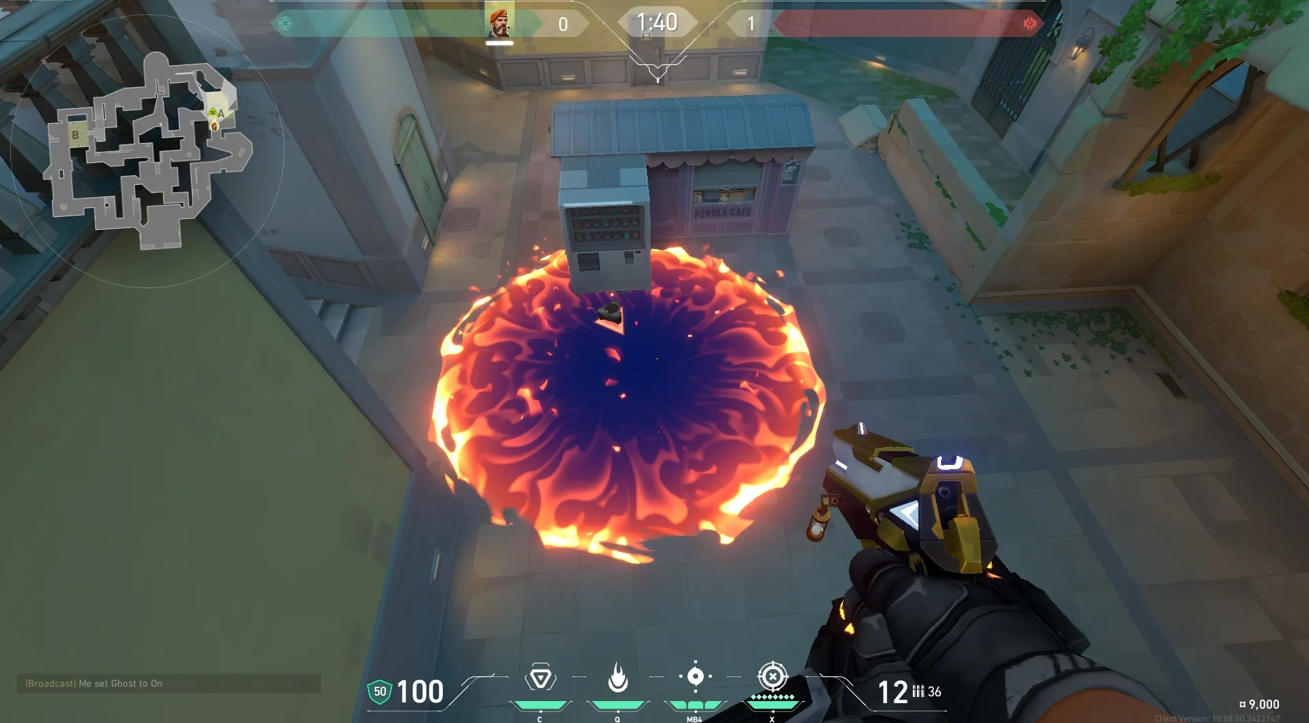Brimstone Incendiary on Pearl Attack Site A — step 4 of 4: Result