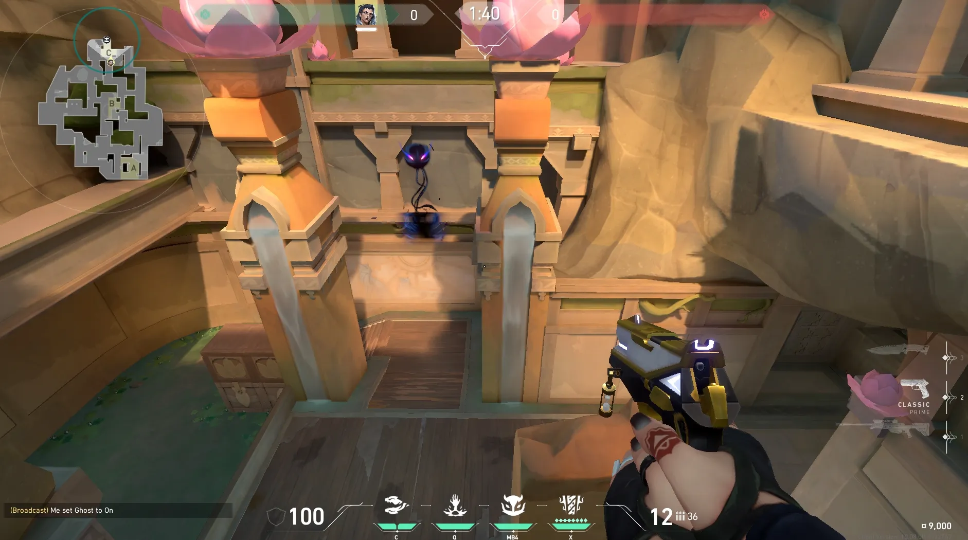 Fade Haunt on Lotus Defense Site C — step 3 of 3: Result