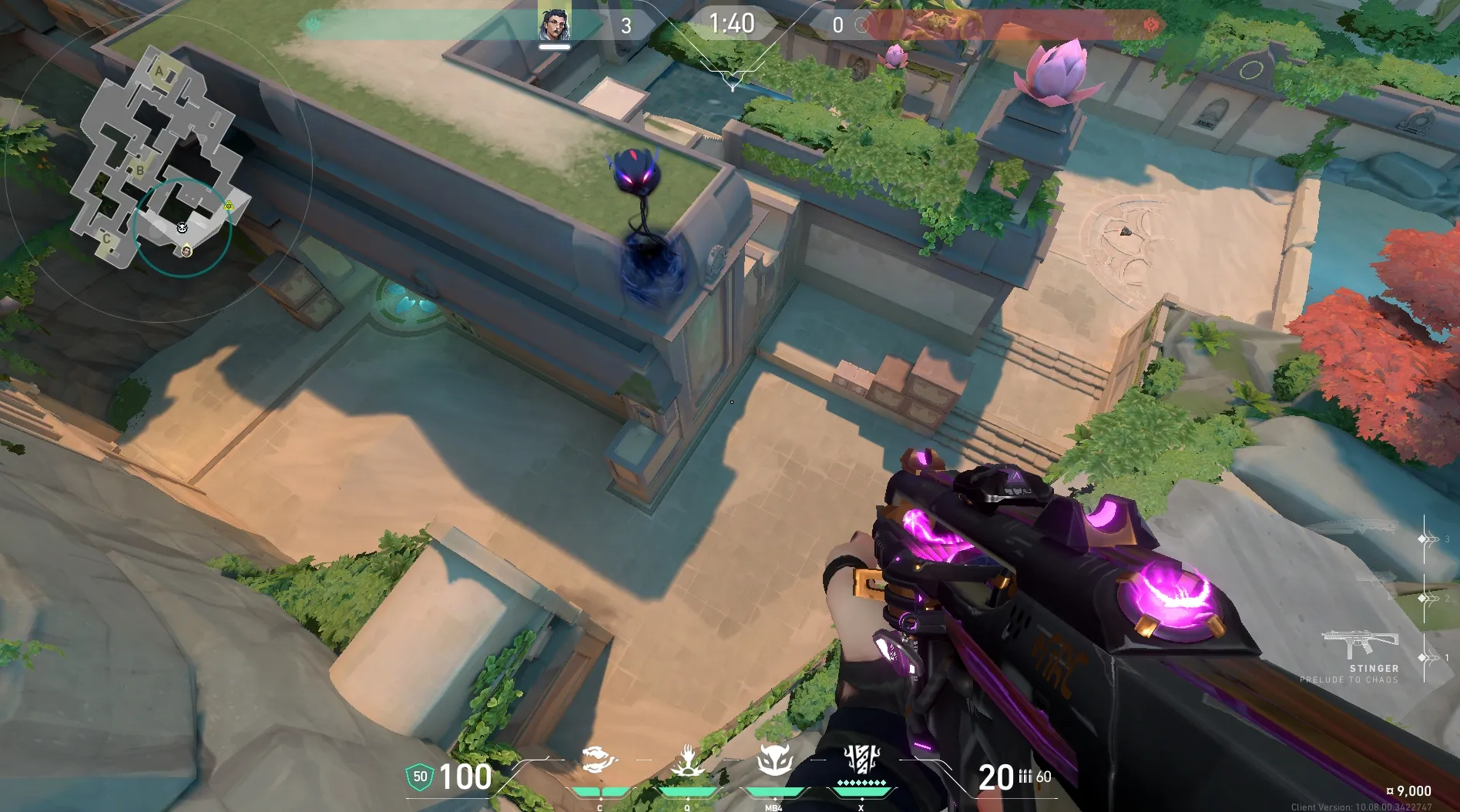 Fade Haunt on Lotus Attack Site C — step 4 of 4: Result