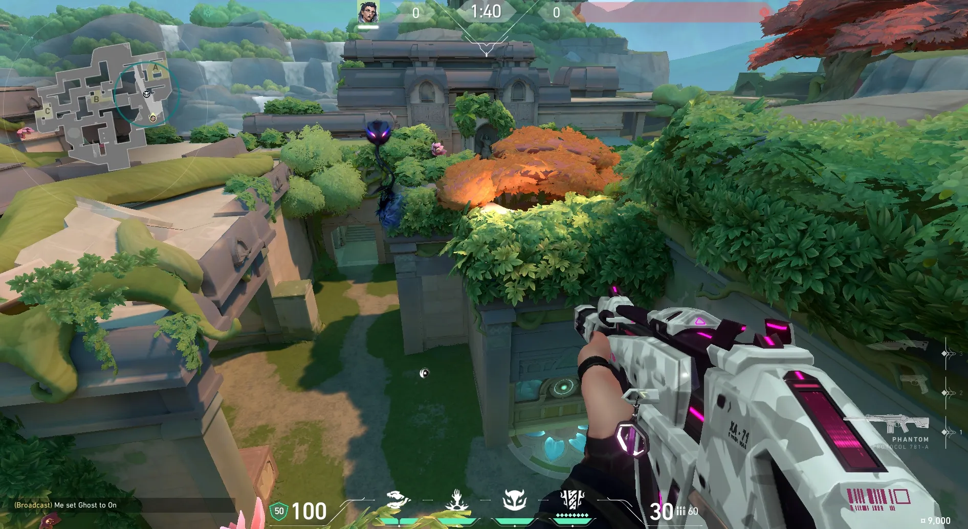 Fade Haunt on Lotus Attack Site A — step 4 of 4: Result