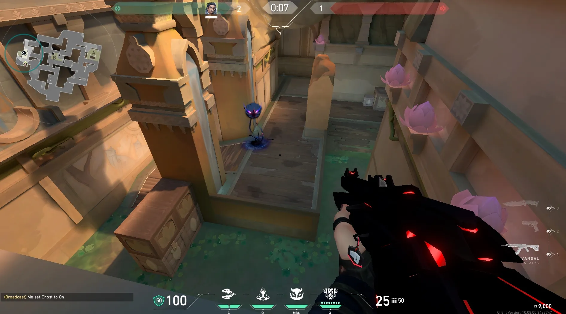 Fade Haunt on Lotus Defense Site C — step 3 of 3: Result