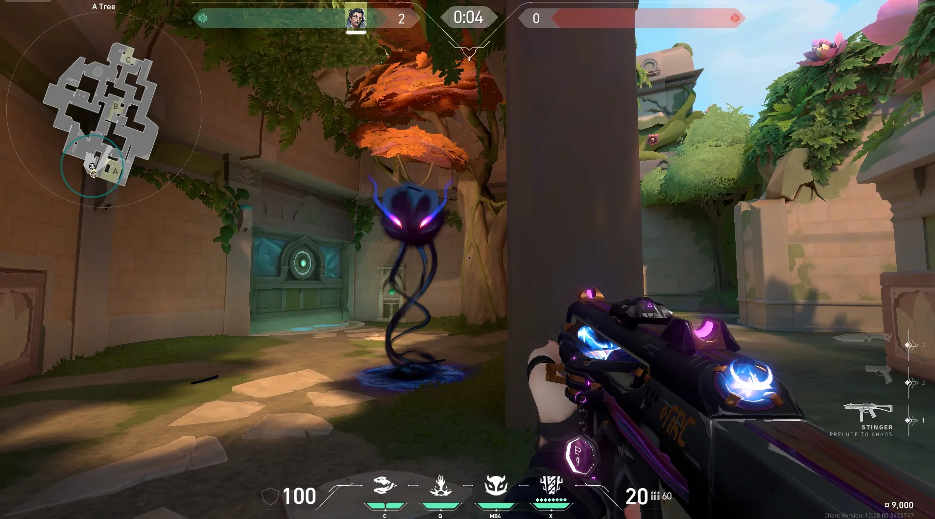 Fade Haunt on Lotus Defense Site A — step 3 of 3: Result