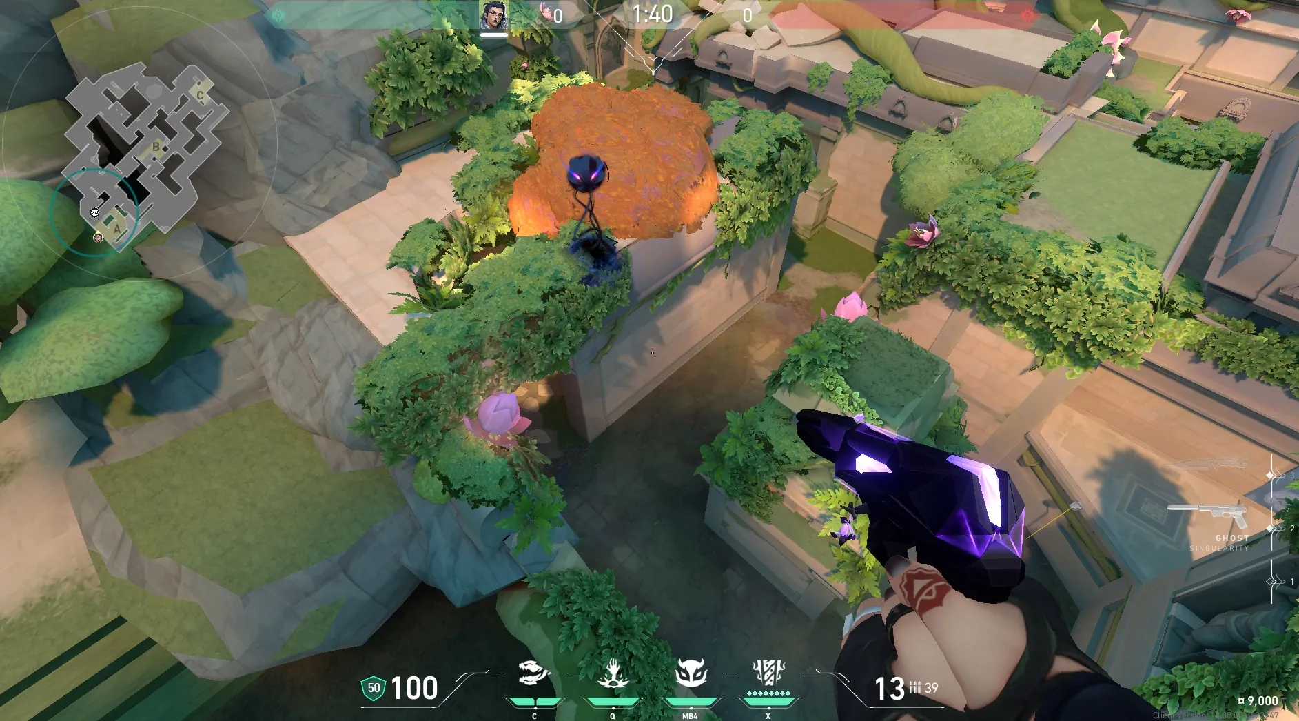 Fade Haunt on Lotus Attack Site A — step 3 of 3: Result