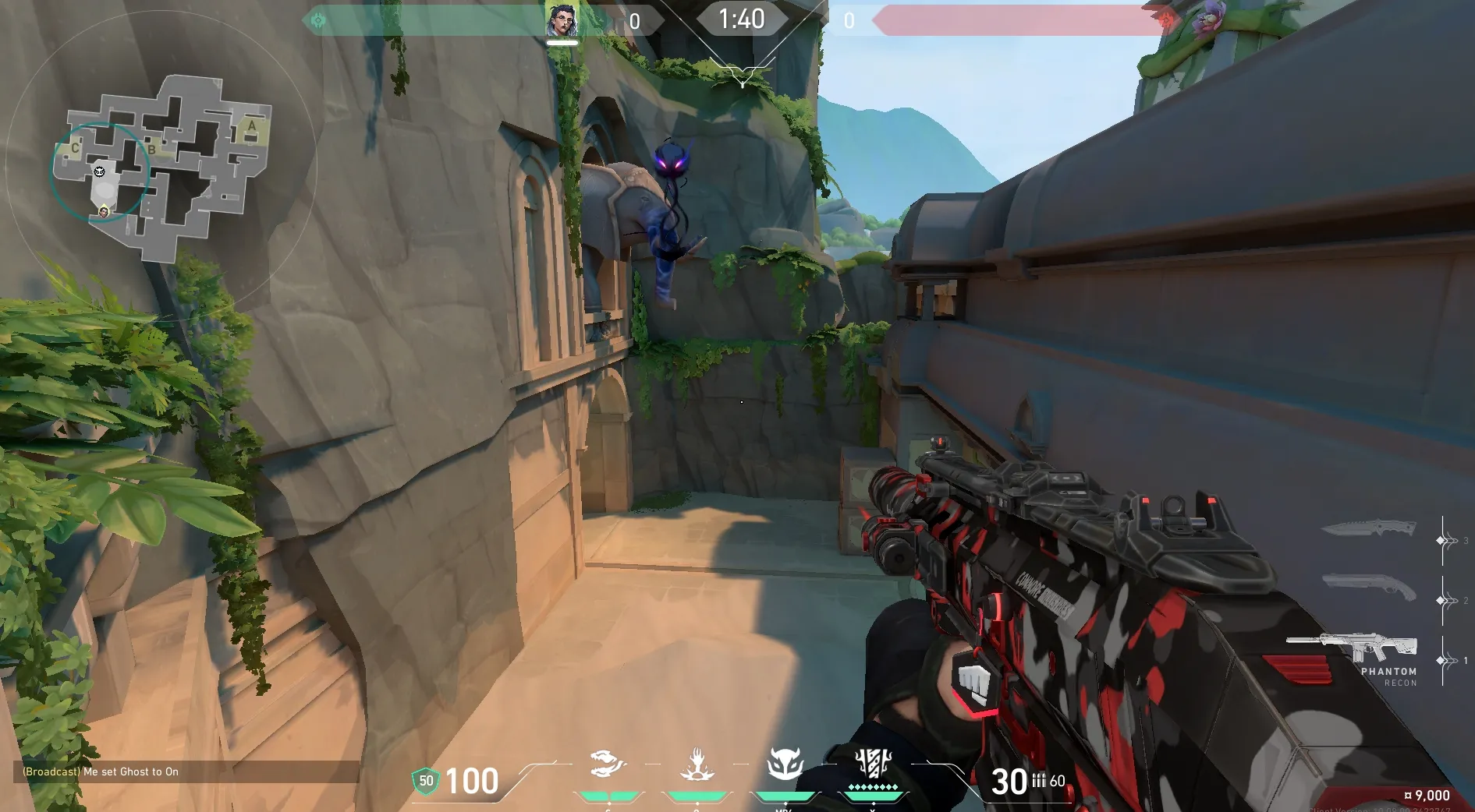 Fade Haunt on Lotus Attack Site C — step 4 of 4: Result