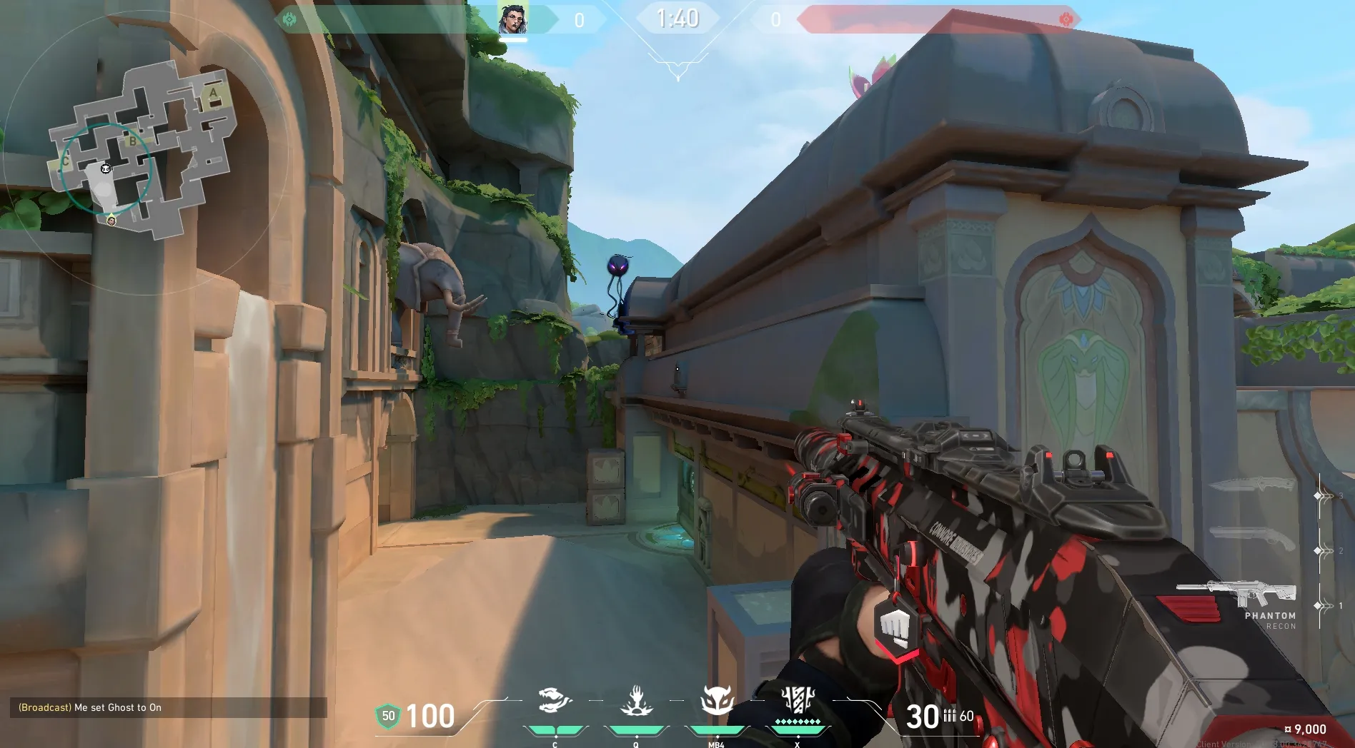 Fade Haunt on Lotus Attack Site C — step 4 of 4: Result
