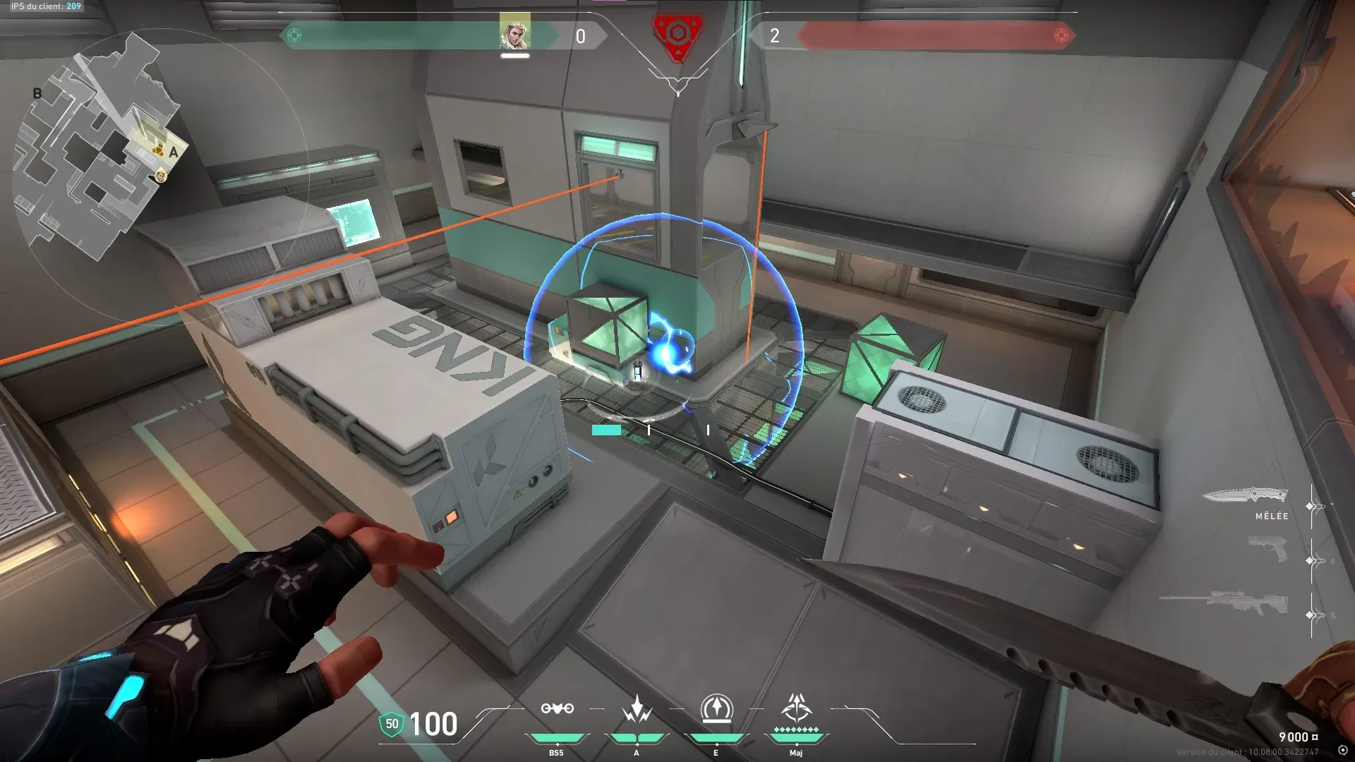 Sova Shock Bolt on Icebox Attack Site A — step 3 of 3: Result