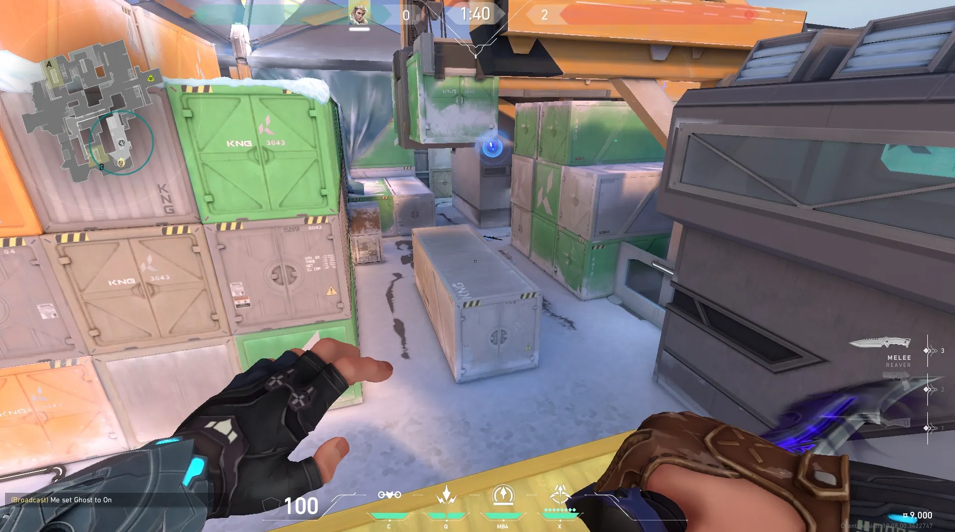Sova Recon Bolt on Icebox Defense Site B — step 4 of 4: Result