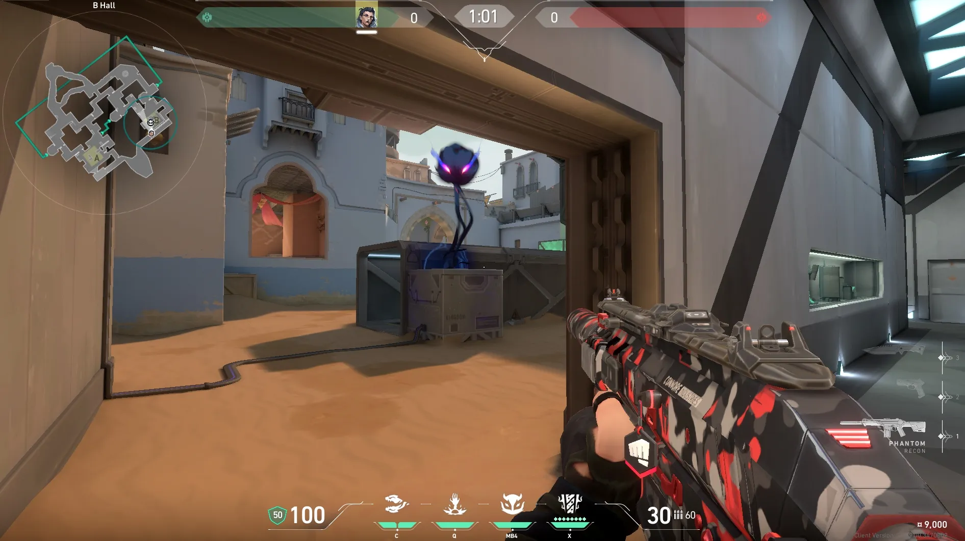 Fade Haunt on Bind Attack Site B — step 4 of 4: Result