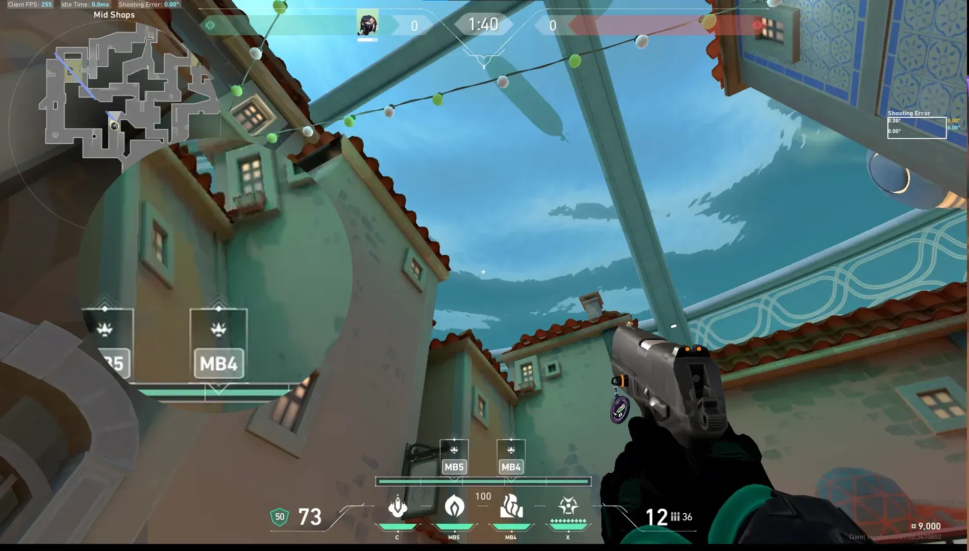 Viper Poison Cloud on Pearl Attack Site B — step 3 of 4: Aim — line up the shot