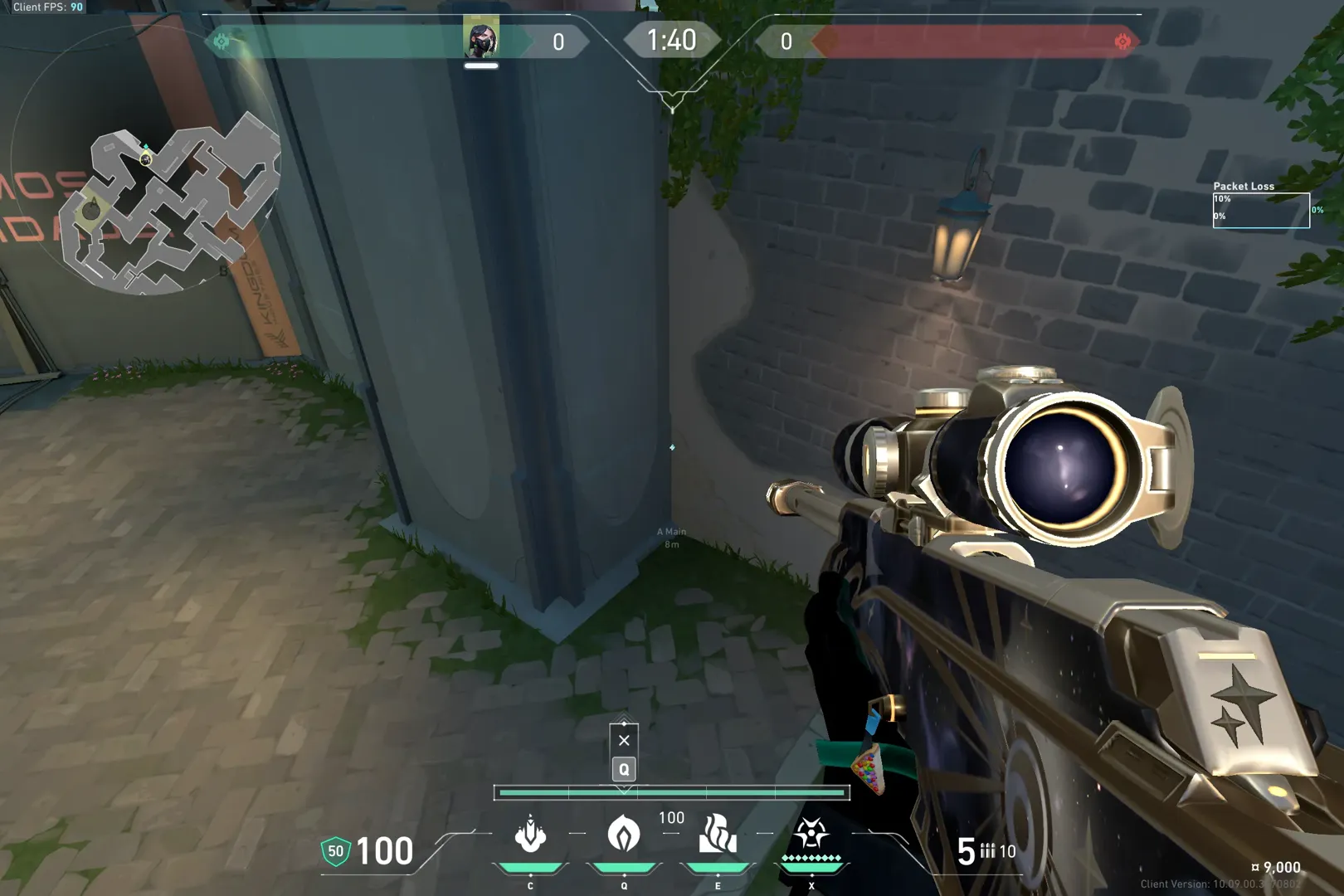 Viper Poison Cloud on Pearl Attack Site A — step 1 of 3: Position — where to stand