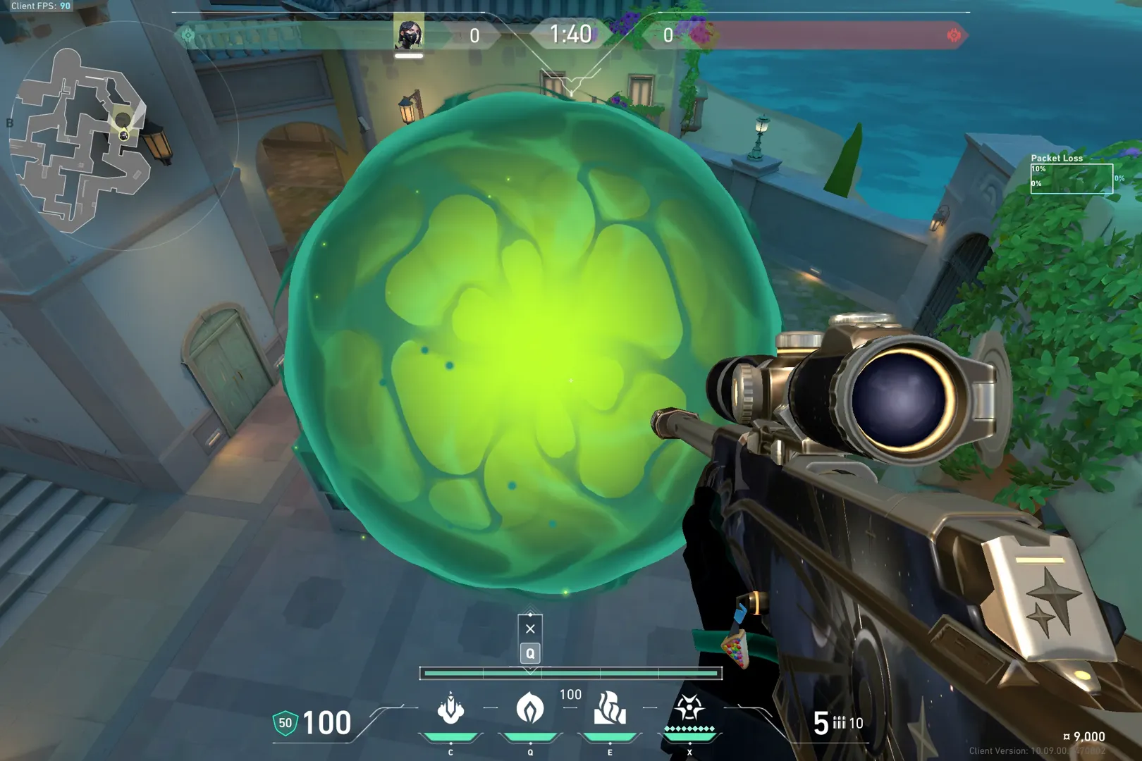 Viper Poison Cloud on Pearl Attack Site A — step 3 of 3: Result