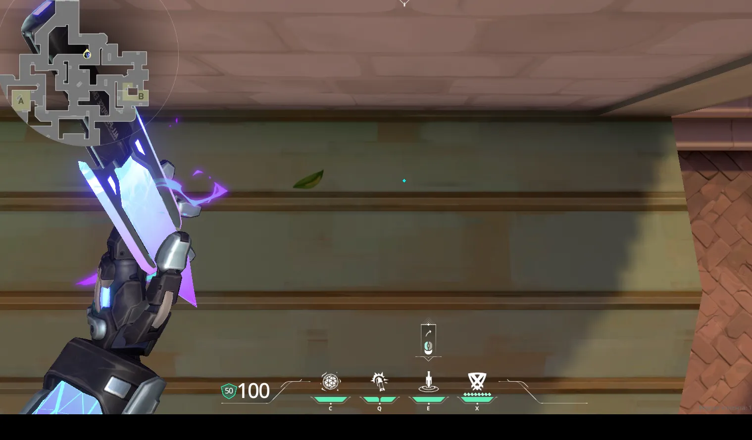 KAY/O Zero_Point on Sunset Attack Mid — step 1 of 3: Position — where to stand