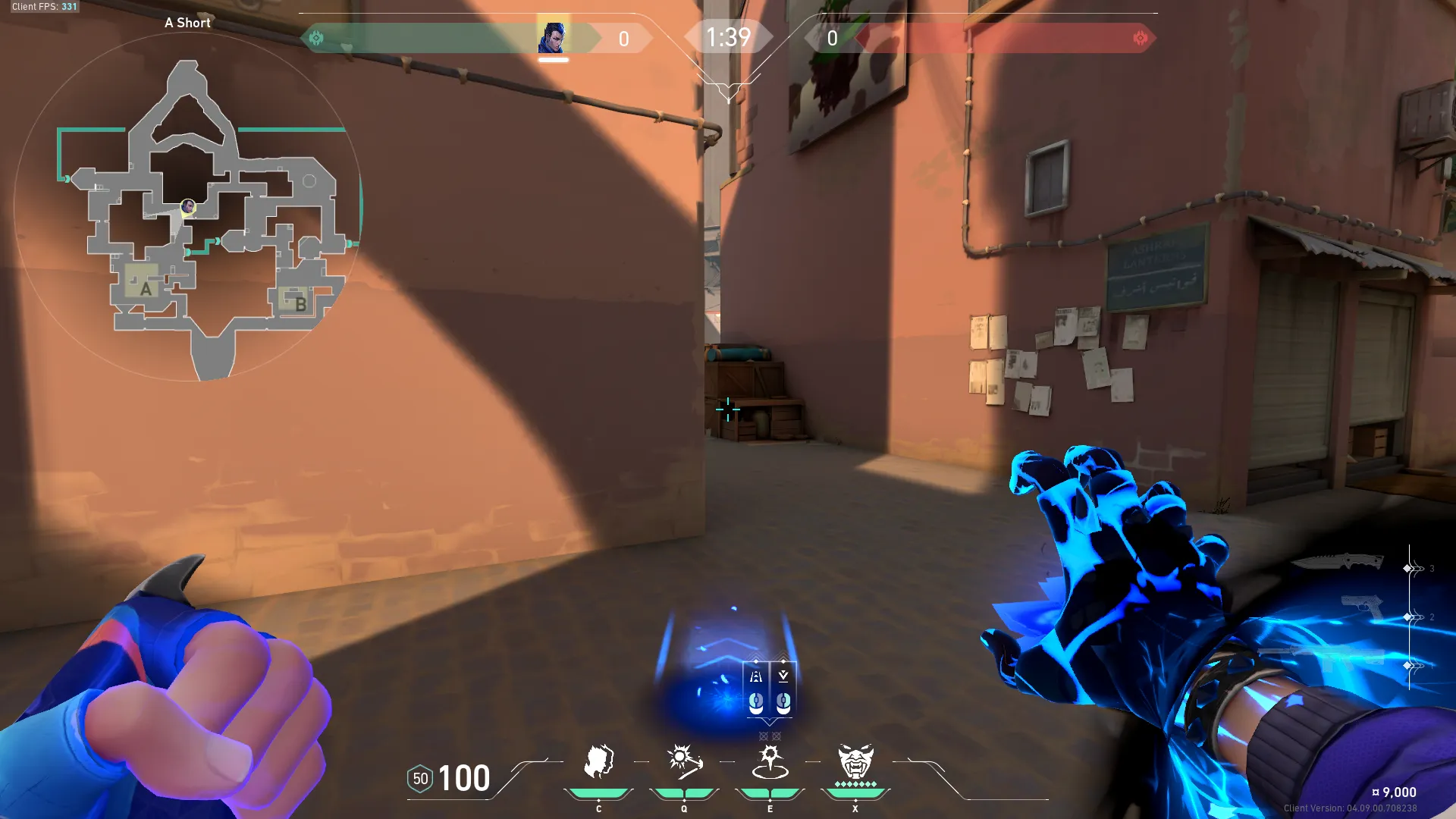 Yoru Gatecrash on Bind Attack Site A — step 1 of 2: Position — where to stand