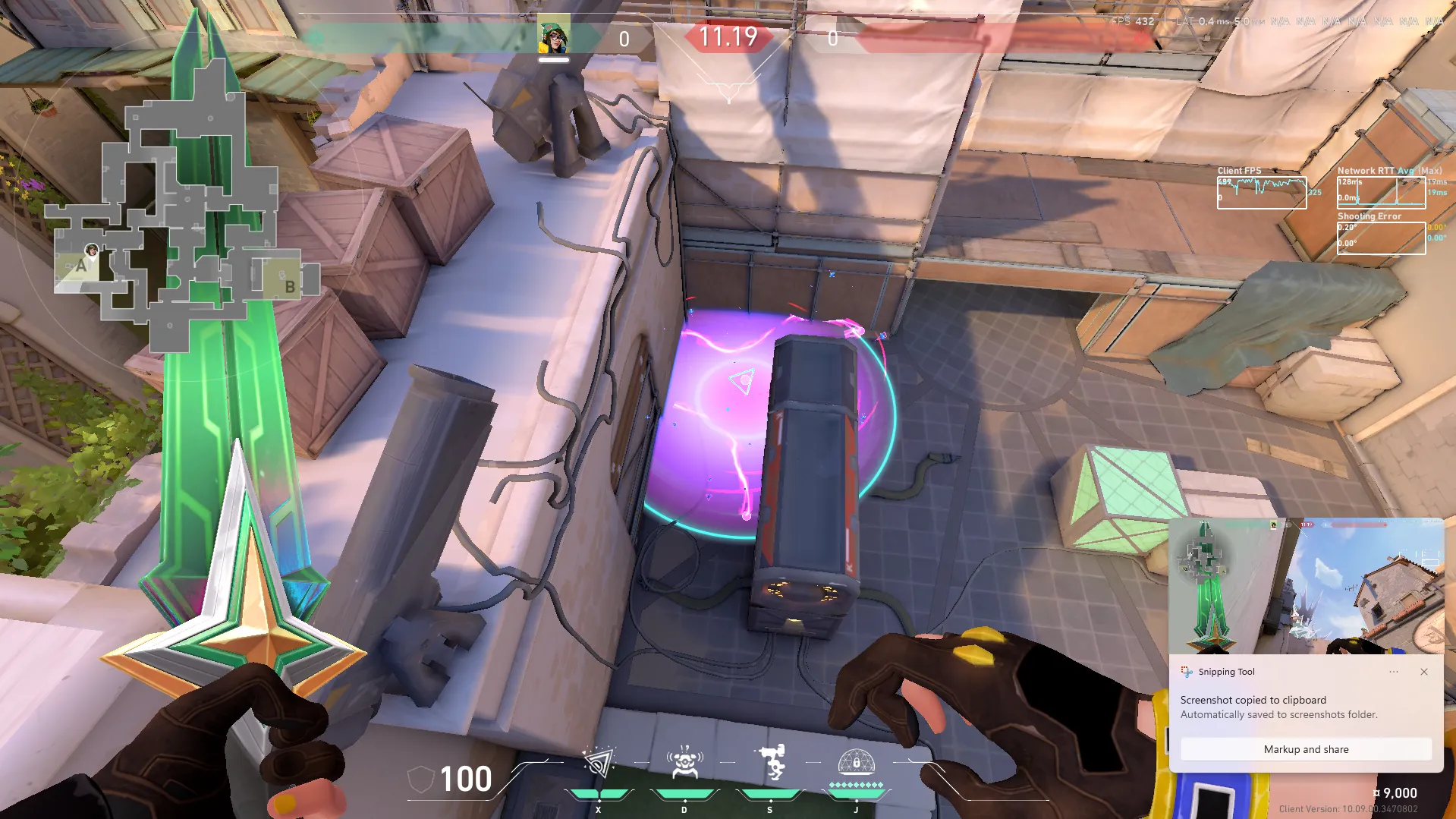 Killjoy Nanoswarm on Ascent Attack Site A — step 3 of 3: Result