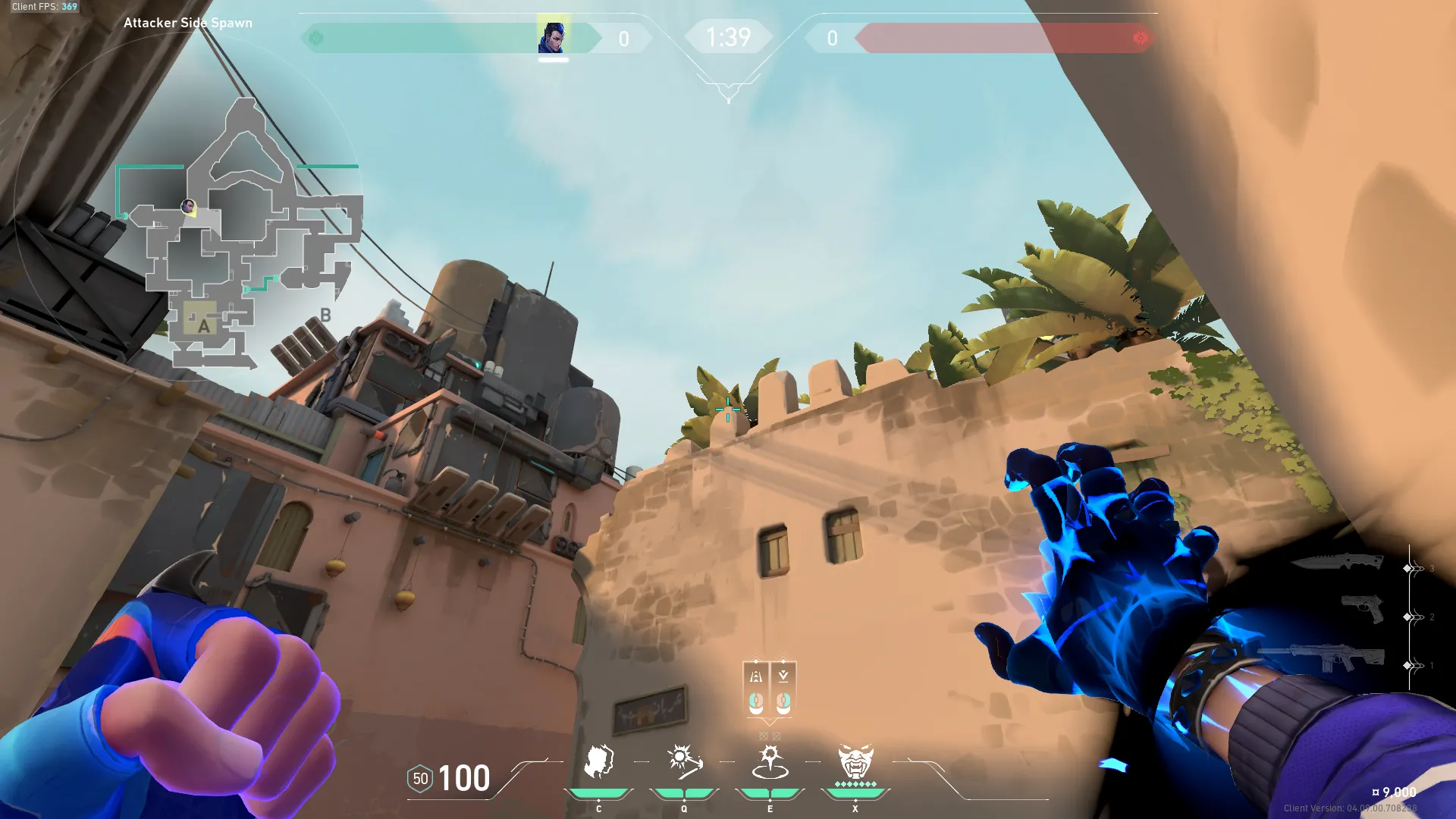 Yoru Gatecrash on Bind Attack Site A — step 2 of 3: Aim — line up the shot