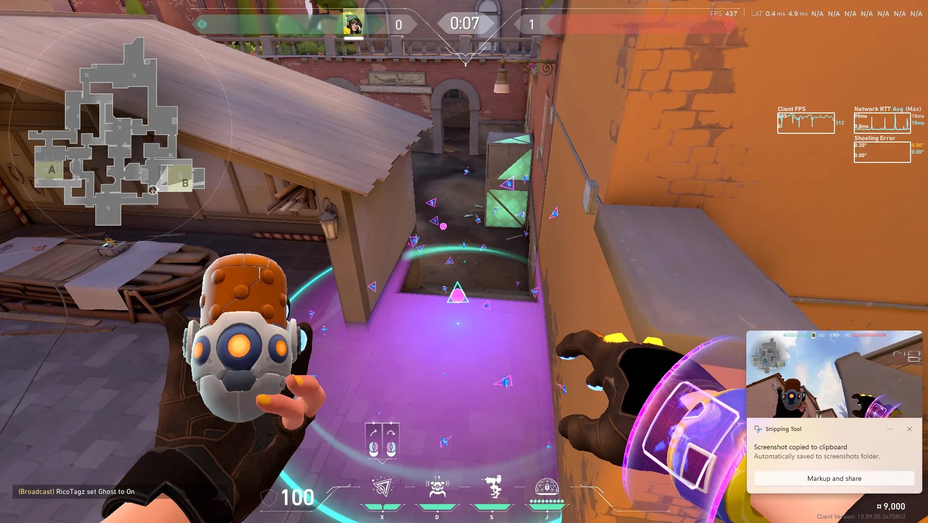Killjoy Nanoswarm on Ascent Defense Site B — step 3 of 3: Result