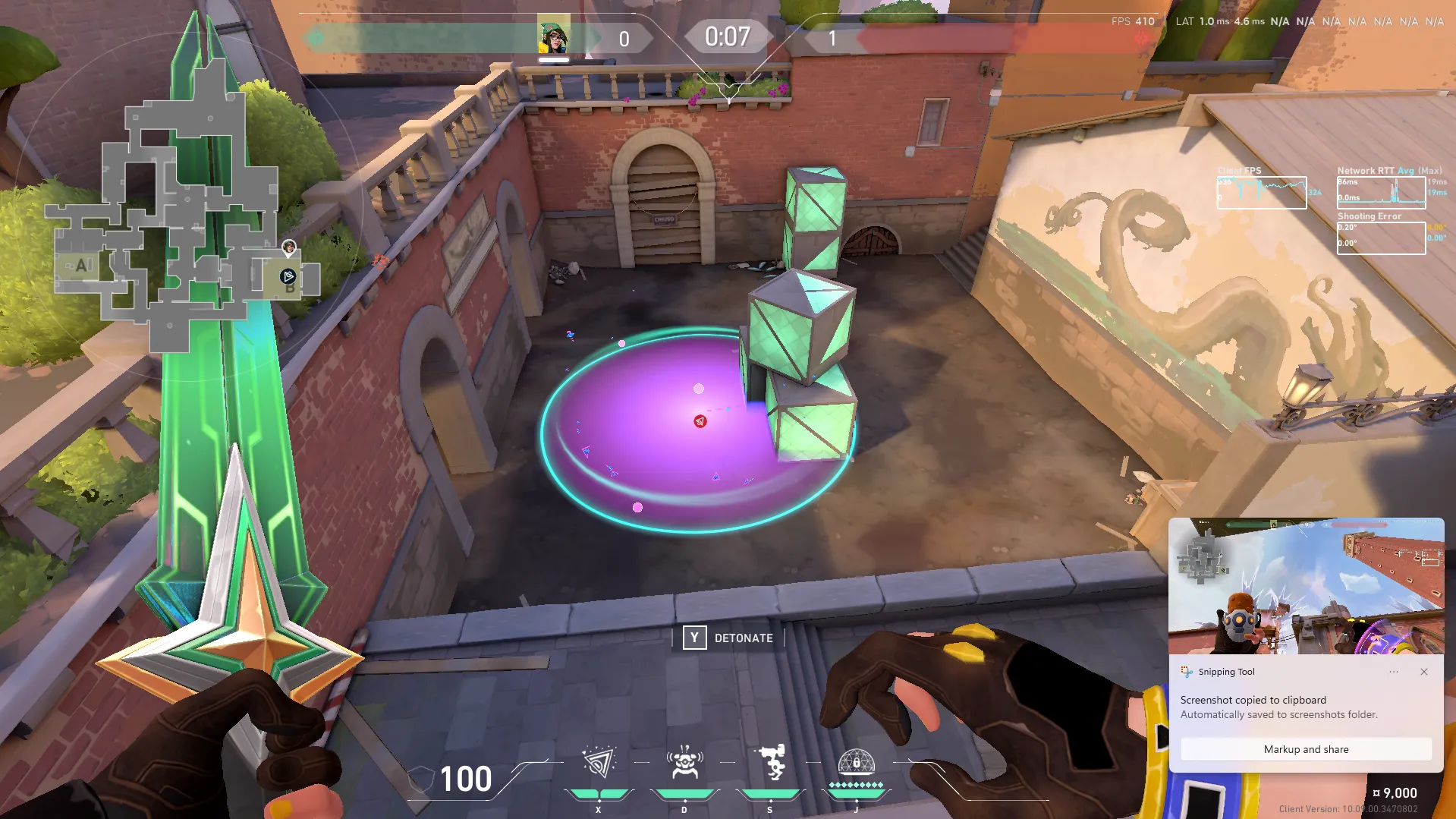 Killjoy Nanoswarm on Ascent Attack Site B — step 3 of 3: Result