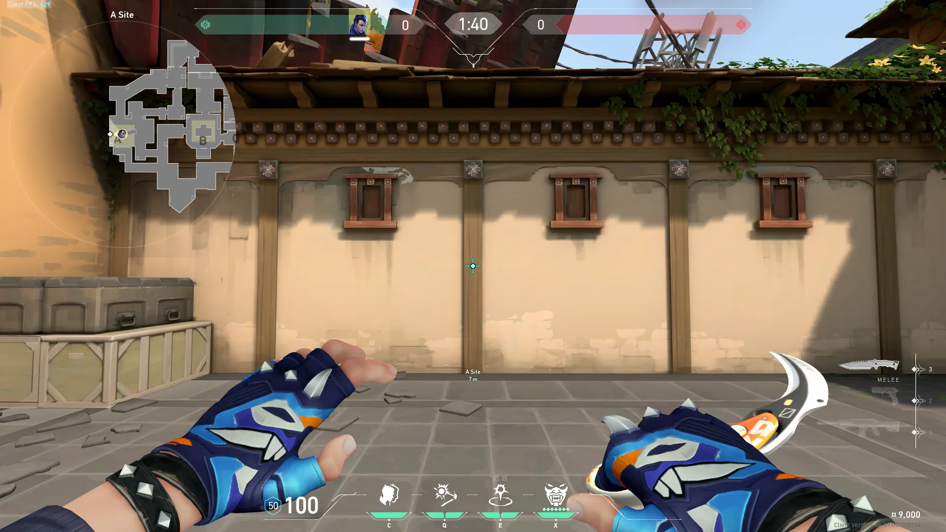 Yoru Gatecrash on Haven Defense Site A — step 1 of 3: Position — where to stand