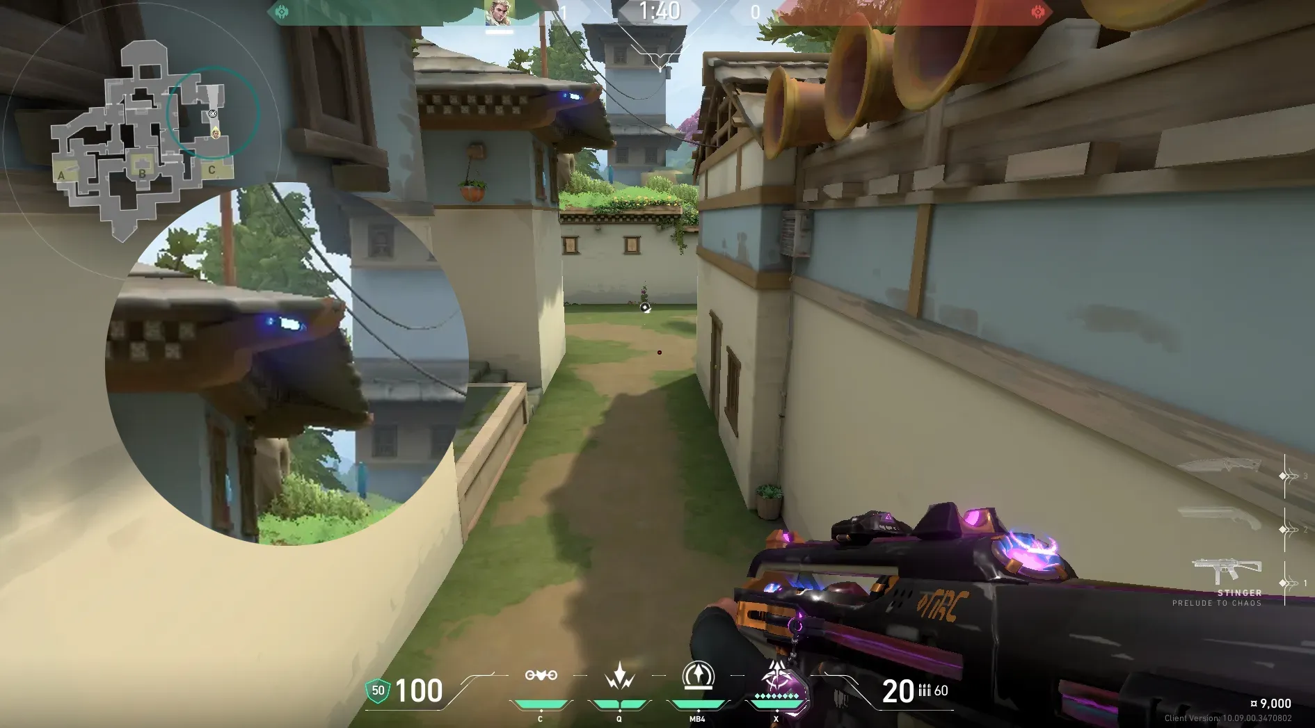 Sova Recon Bolt on Haven Defense Site C — step 4 of 4: Result