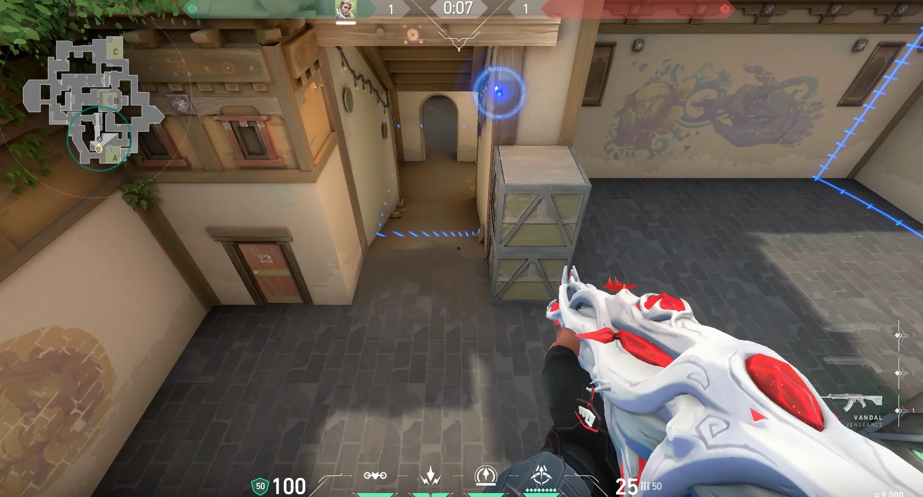 Sova Recon Bolt on Haven Defense Site A — step 3 of 3: Result